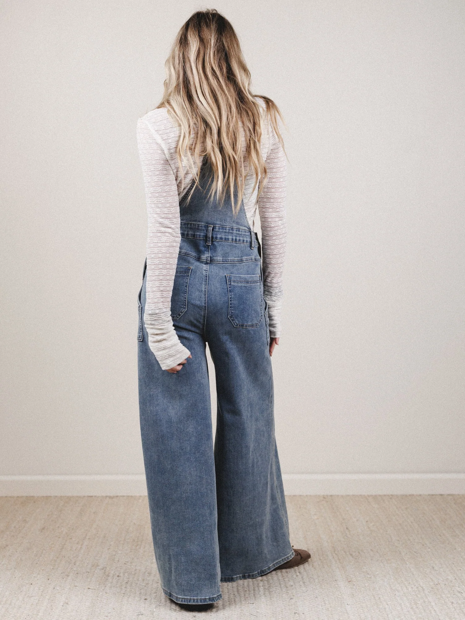 Above All Overalls - Medium Denim - Image 5