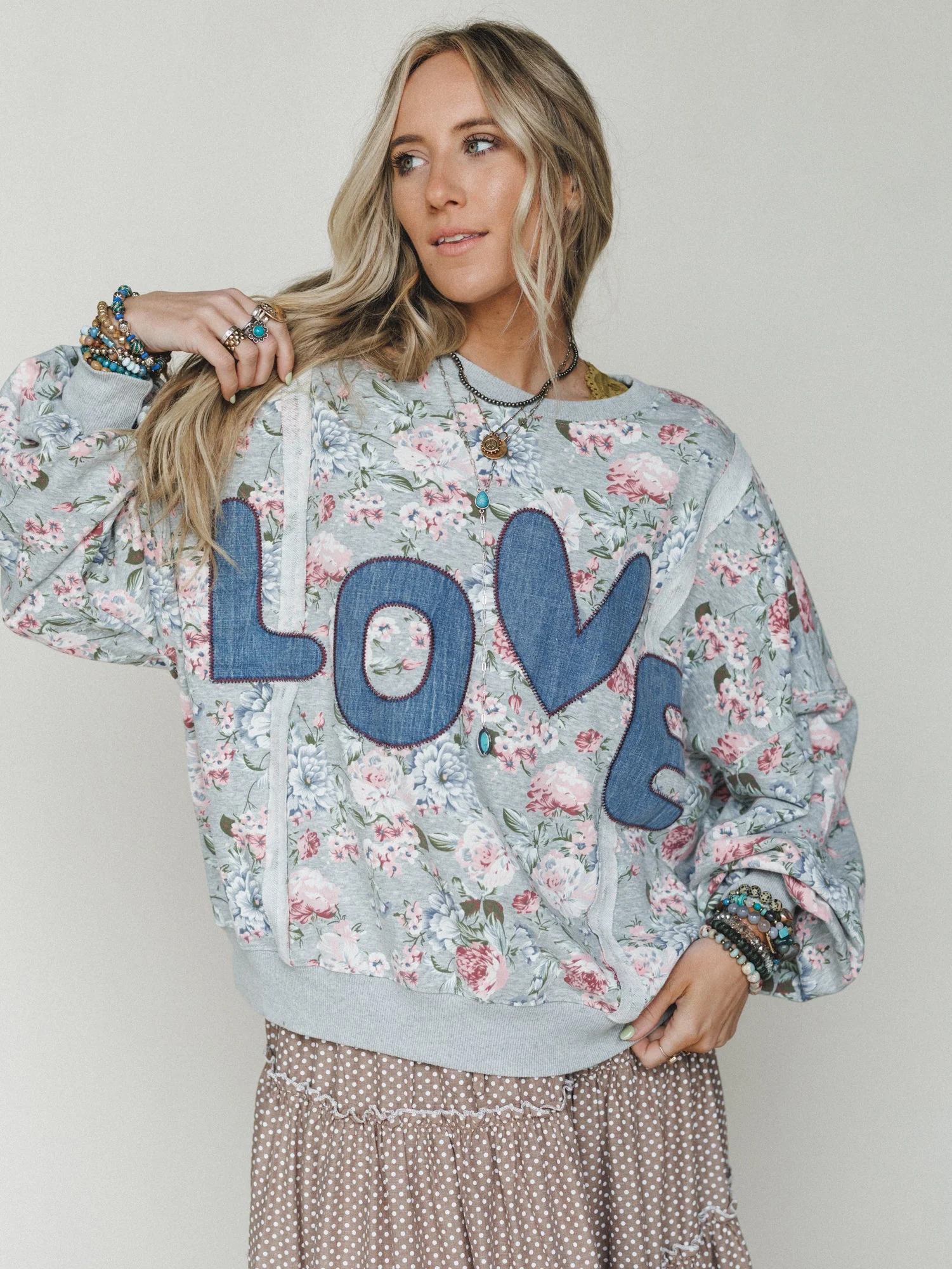 All About Love Pullover - Heather Gray - Image 6