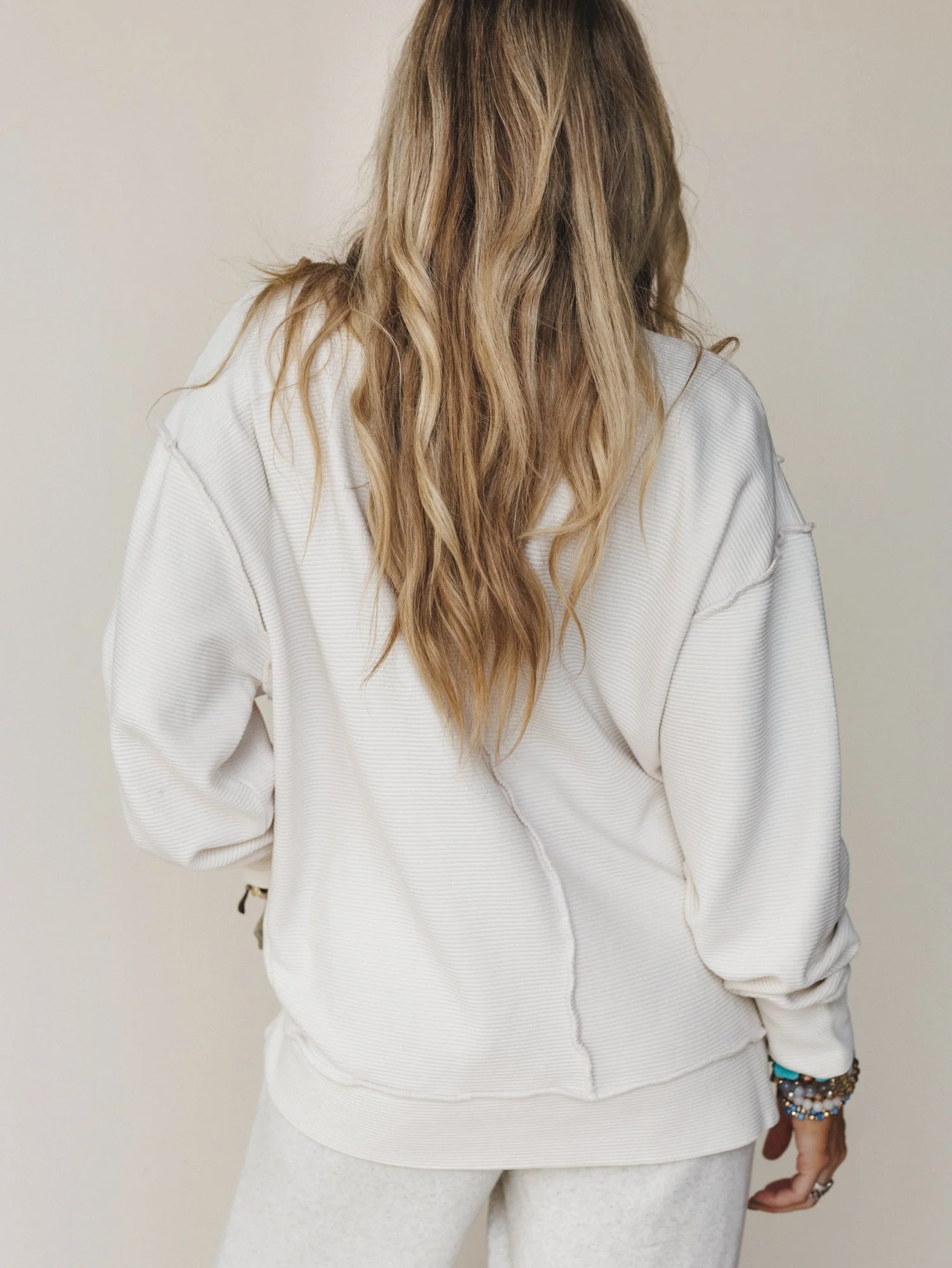Always Home Sweatshirt - Sand Beige - Image 5