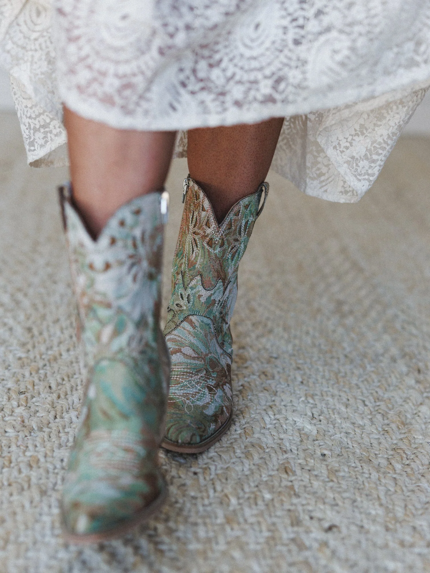Amaryllis Bootie - Green - Image 11