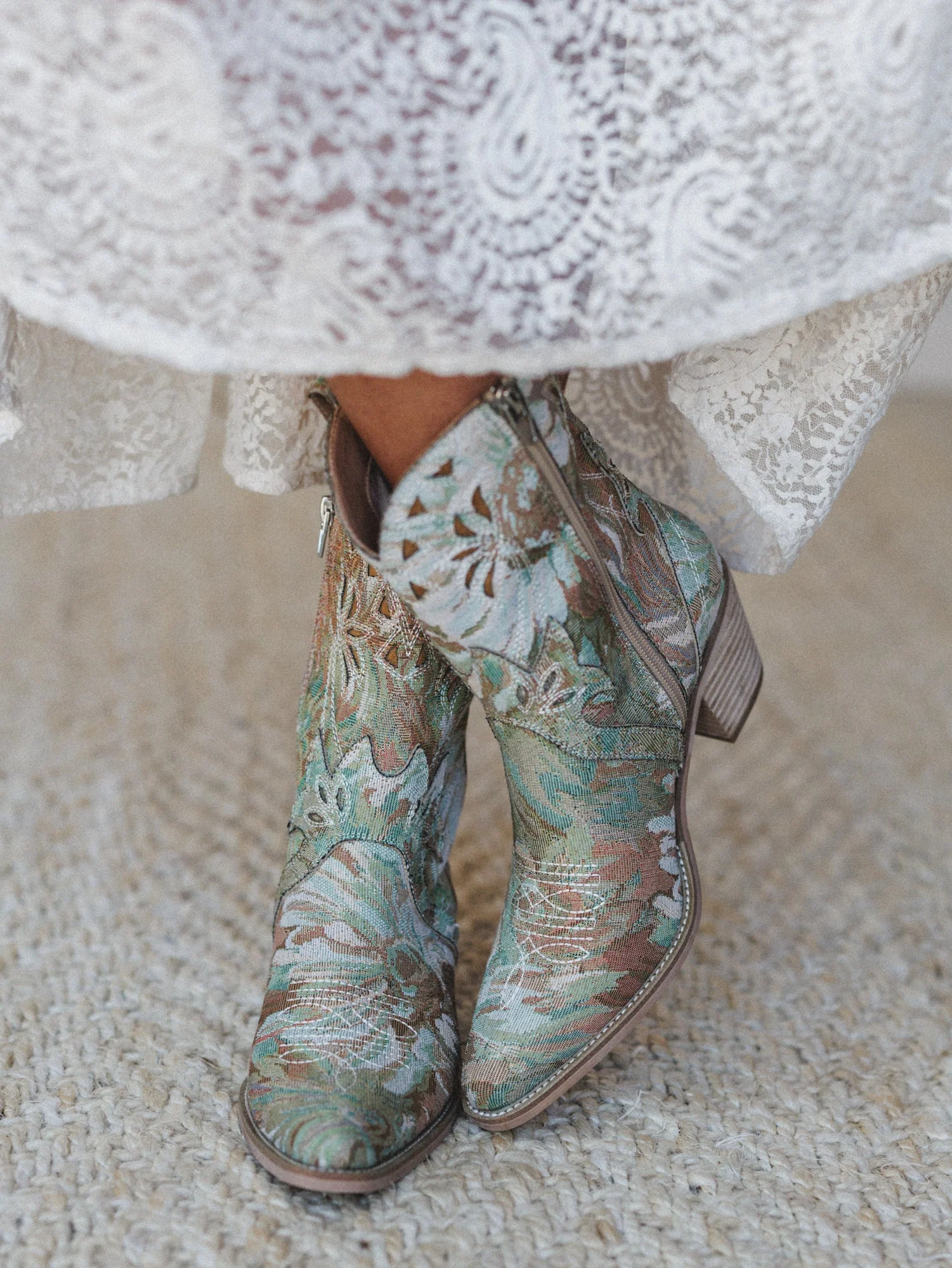 Amaryllis Bootie - Green - Image 5