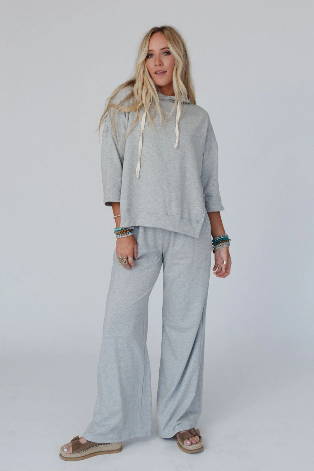 The Nest Arianna Top And Pant Set - Heather Gray - Image 5