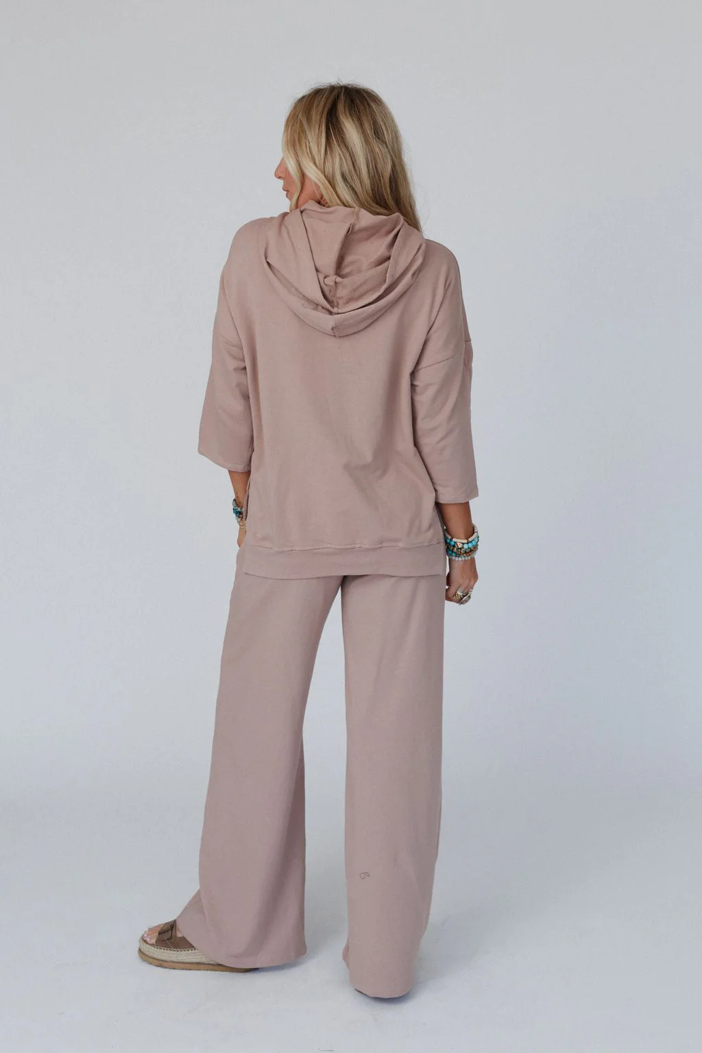 The Nest Arianna Top And Pant Set - Mocha - Image 3