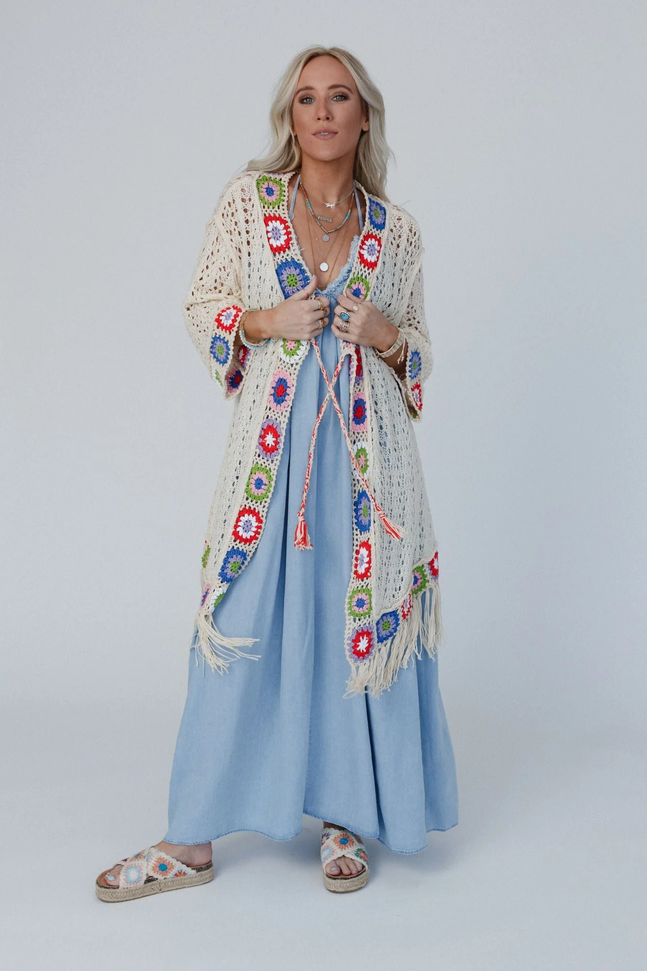 Artful Allure Cardigan - Cream - Image 6