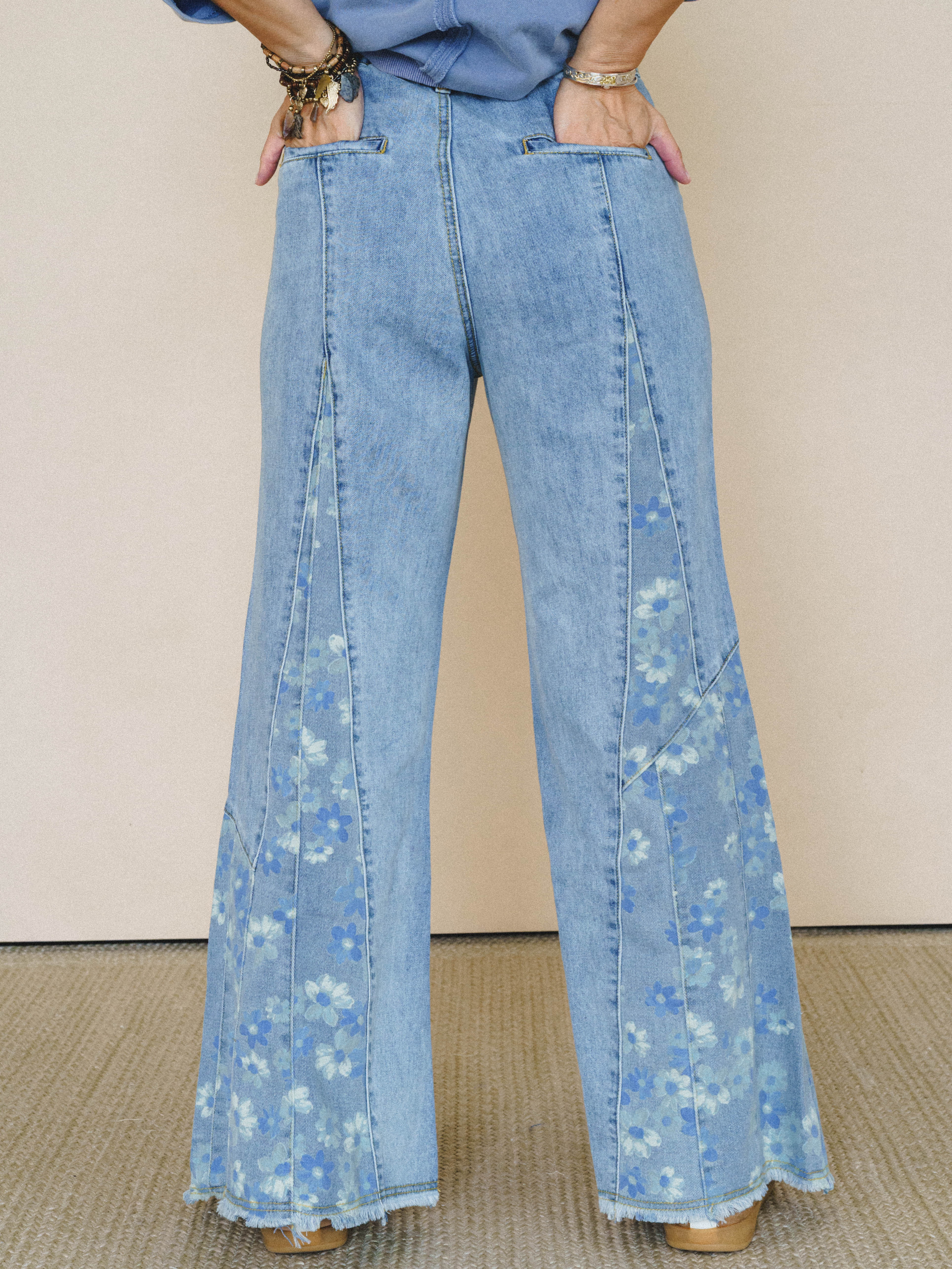 Artful Idea Jeans
 - Washed Denim - Image 3