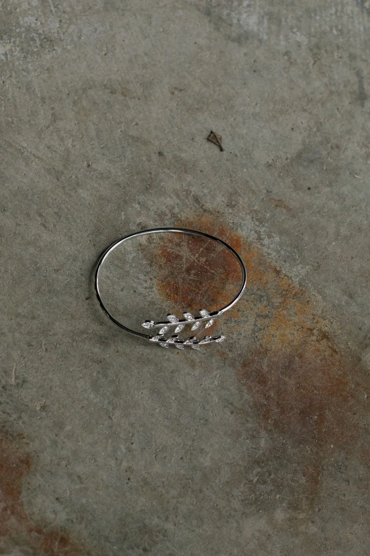 Asteria Leaf Cuff - Silver - Image 2