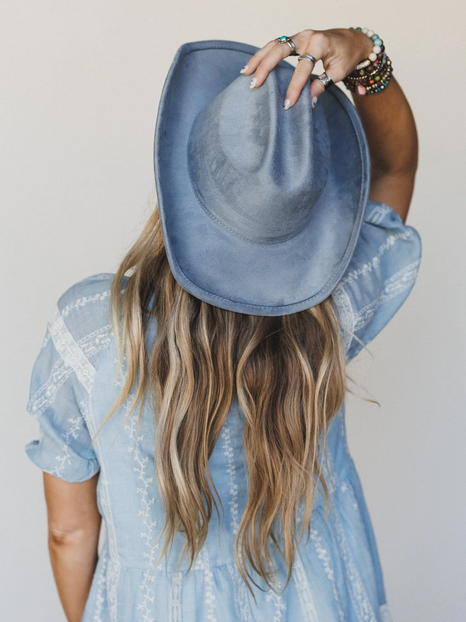 Baby Blues Cowboy Hat - Blue - Image 5