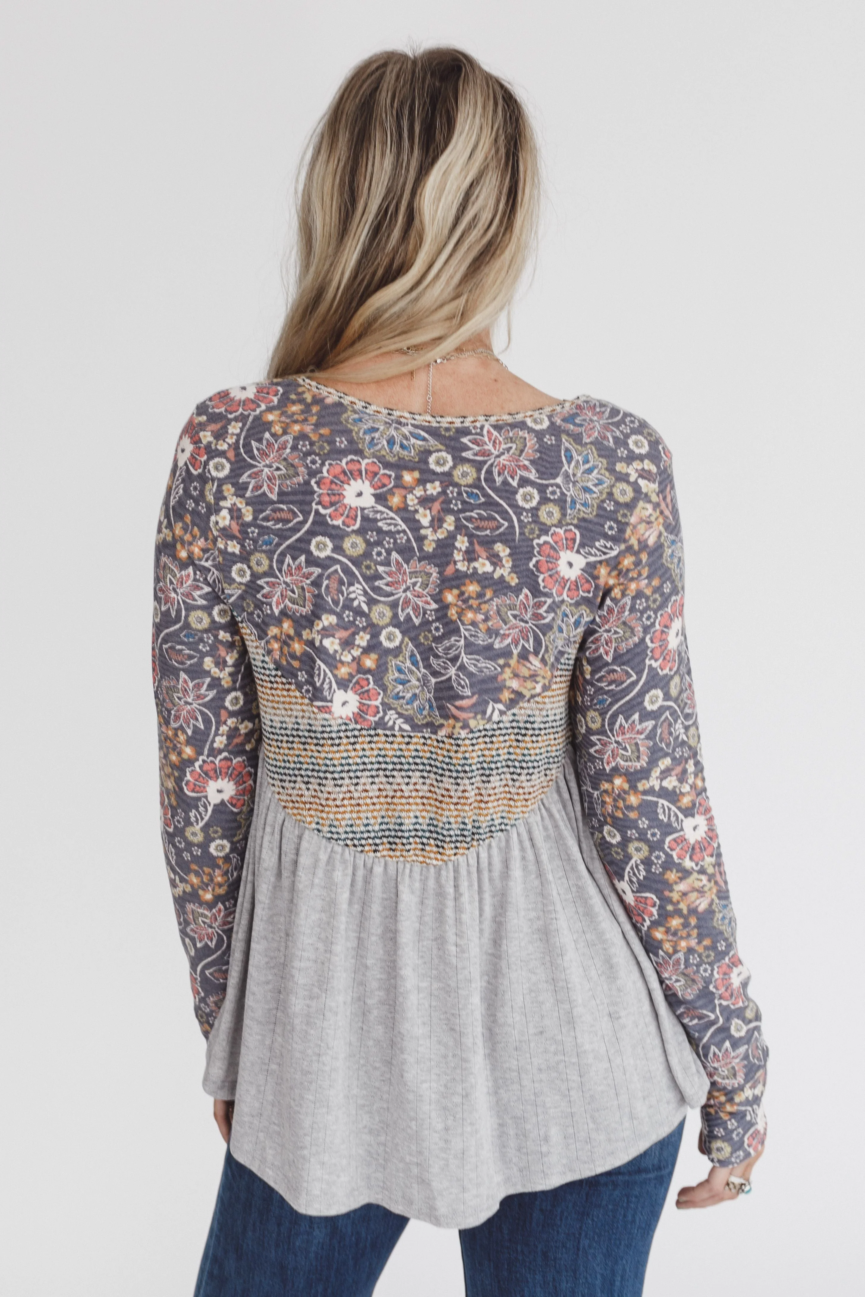 Basically Blooming Top - Multi - Image 3