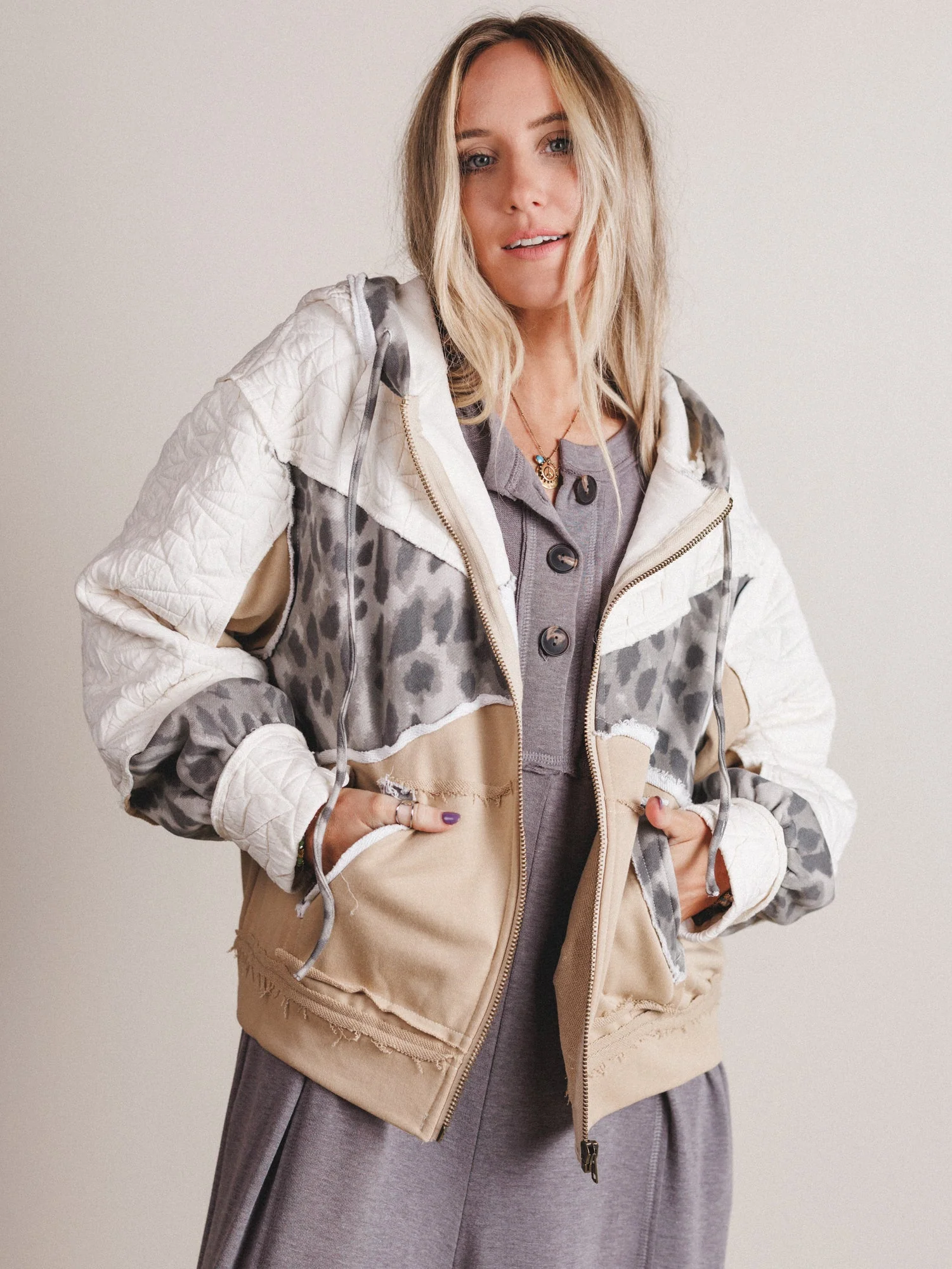 Berlin Jacket - Mocha - Image 3