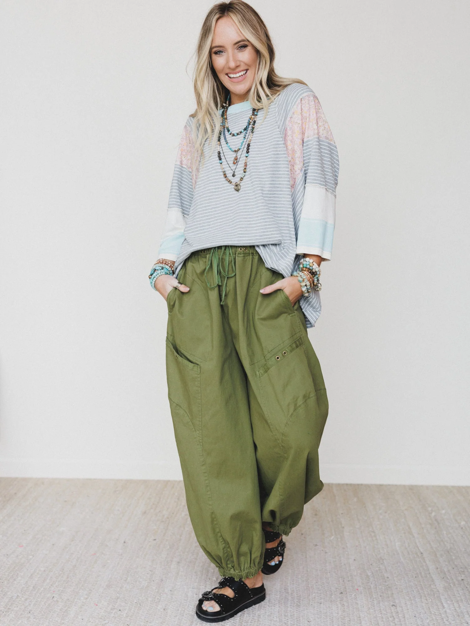 Better Than Ever Pants - Olive - Image 4