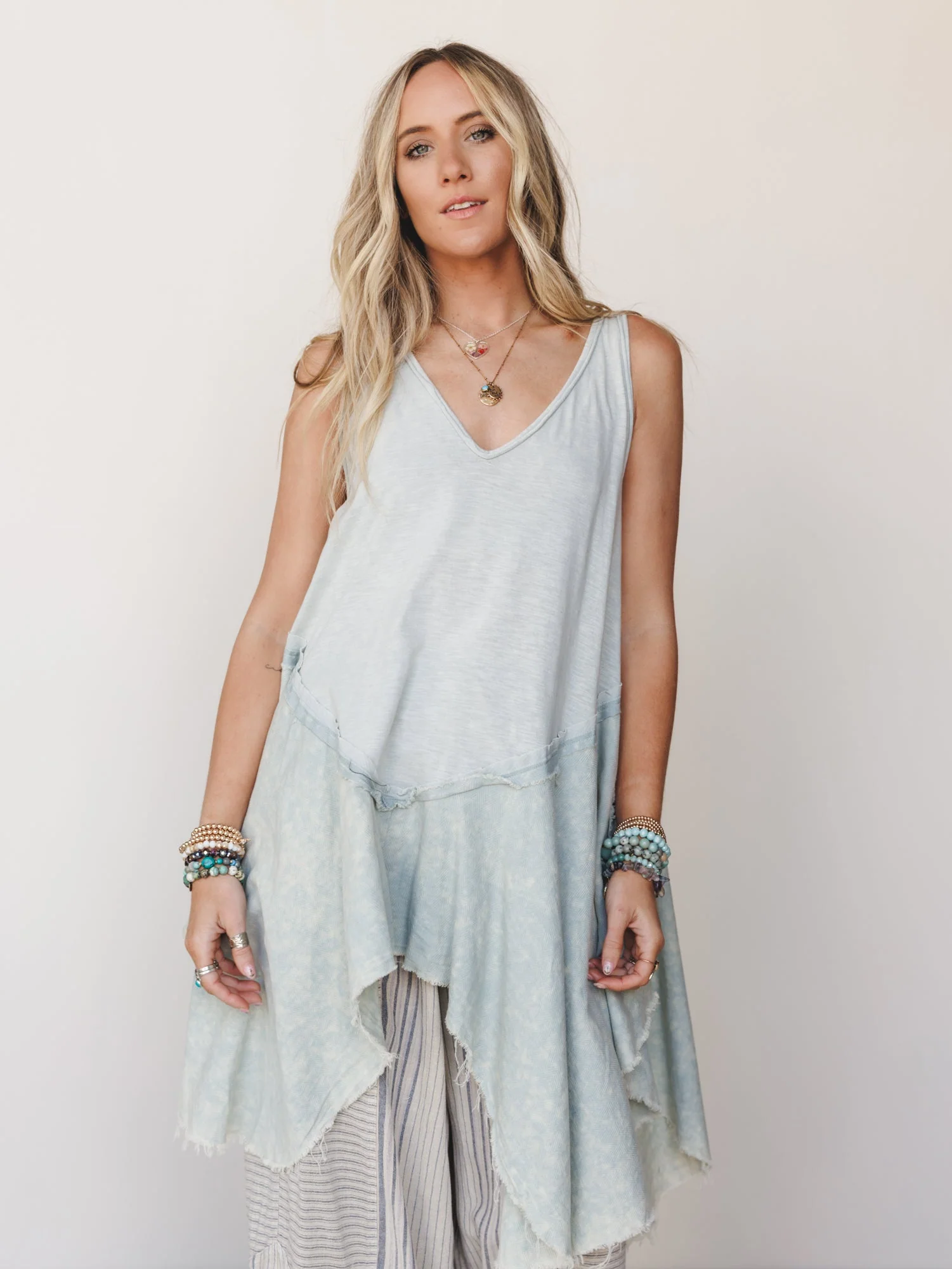Bloom Basket Top - Blue - Image 6