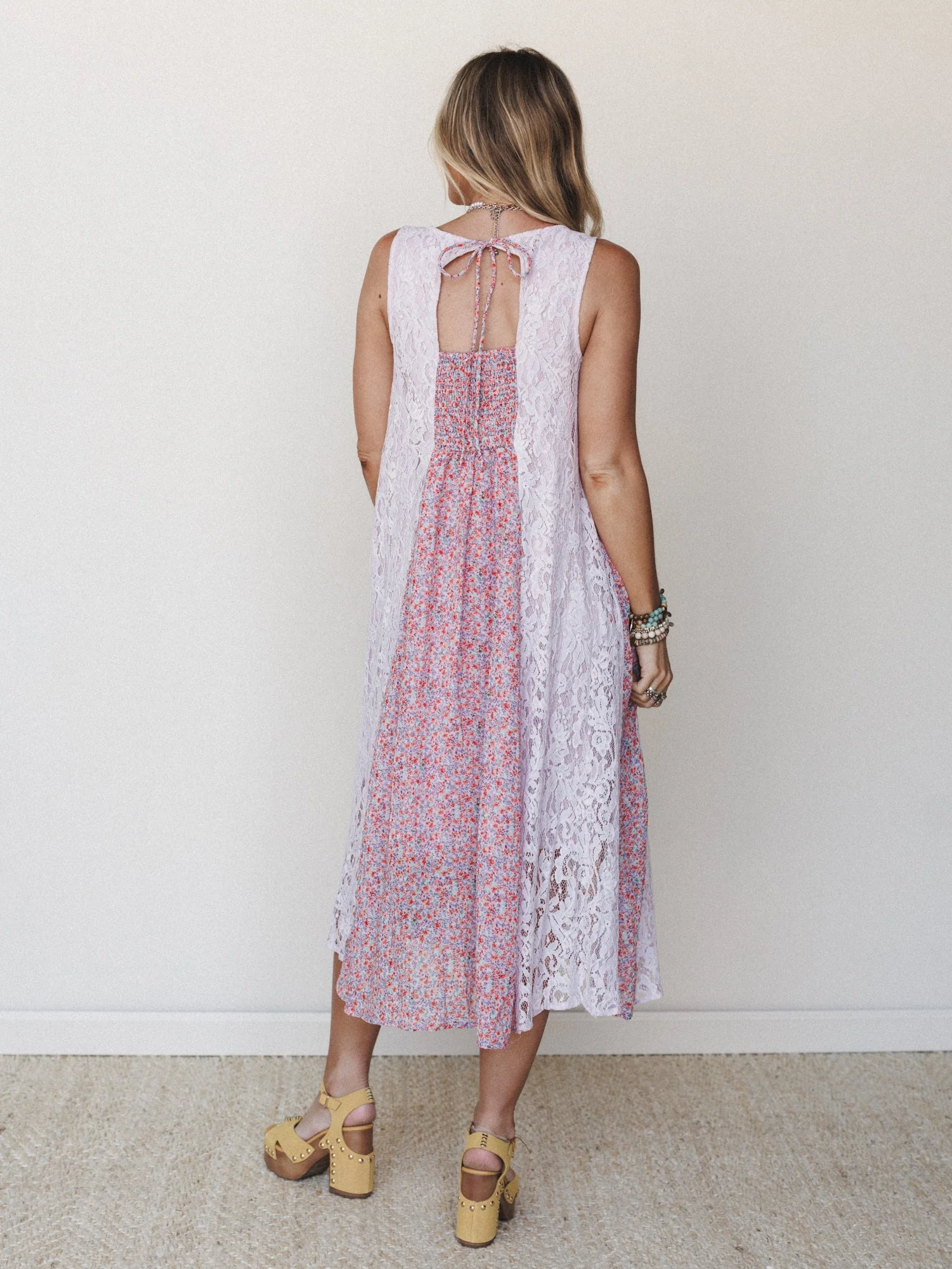 Bloom Wave Dress - Lilac - Image 6