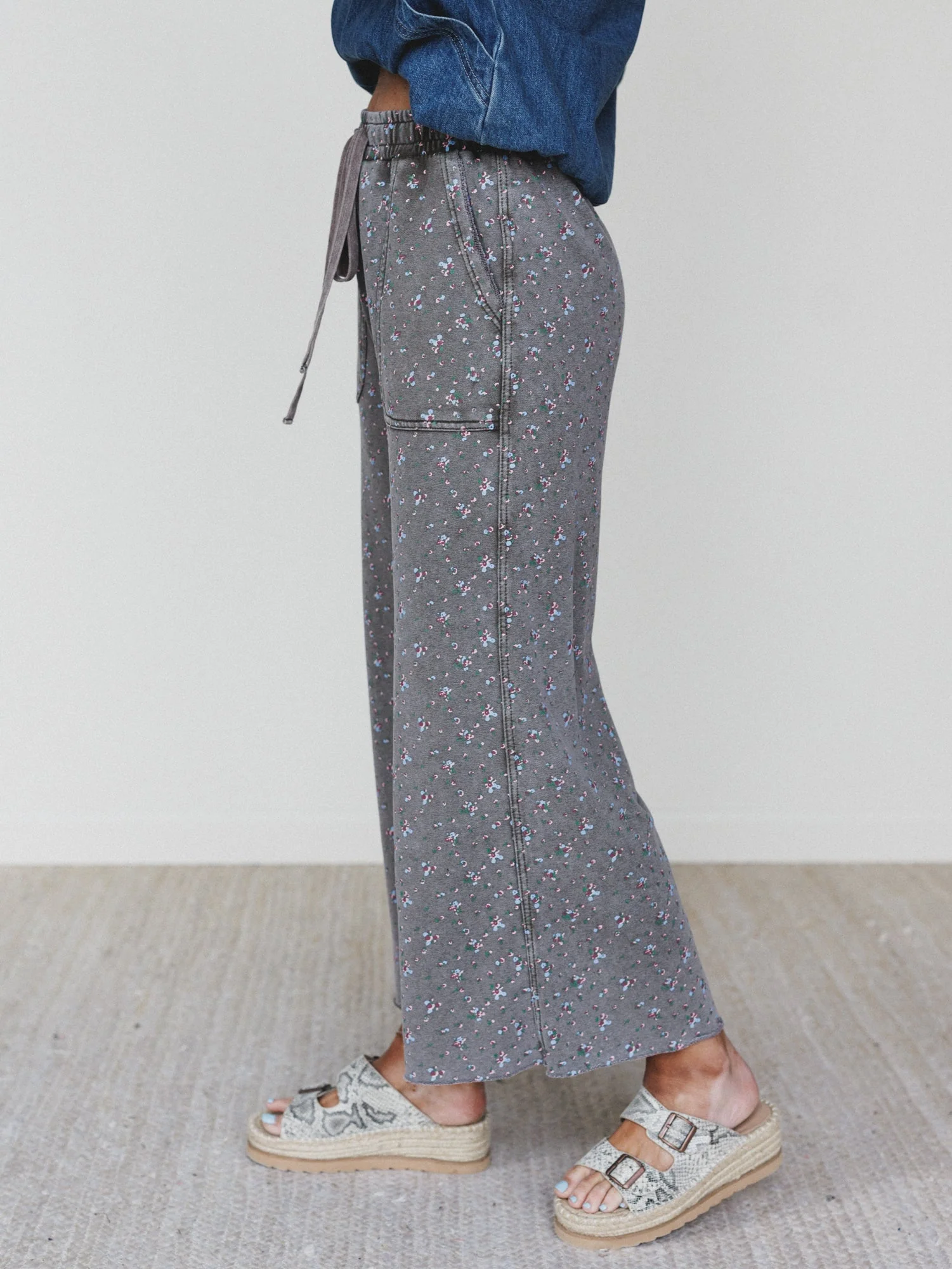 Blooming Season Pants - Ash Olive - Image 2