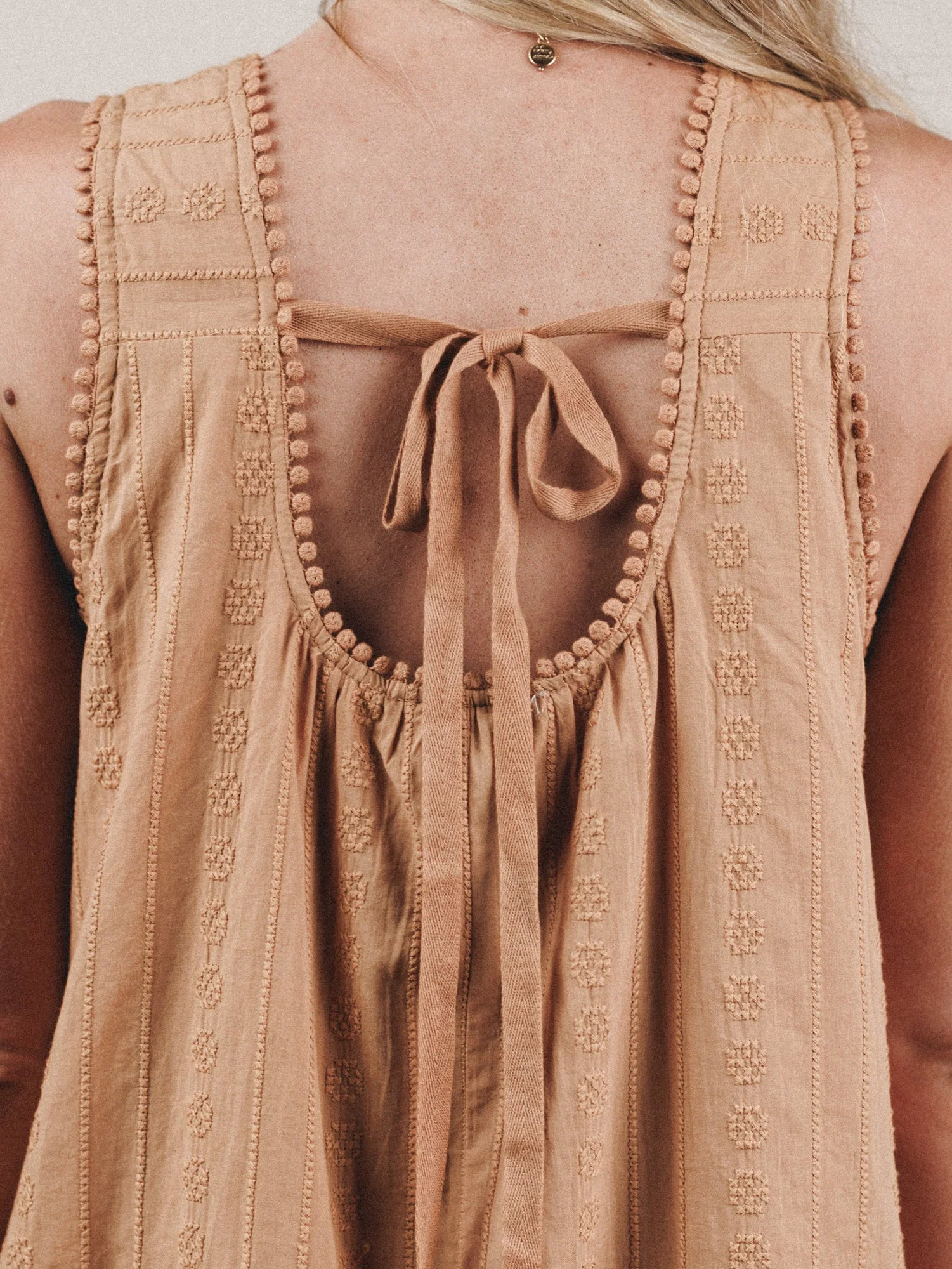 Blossom Dress - Caramel - Image 5
