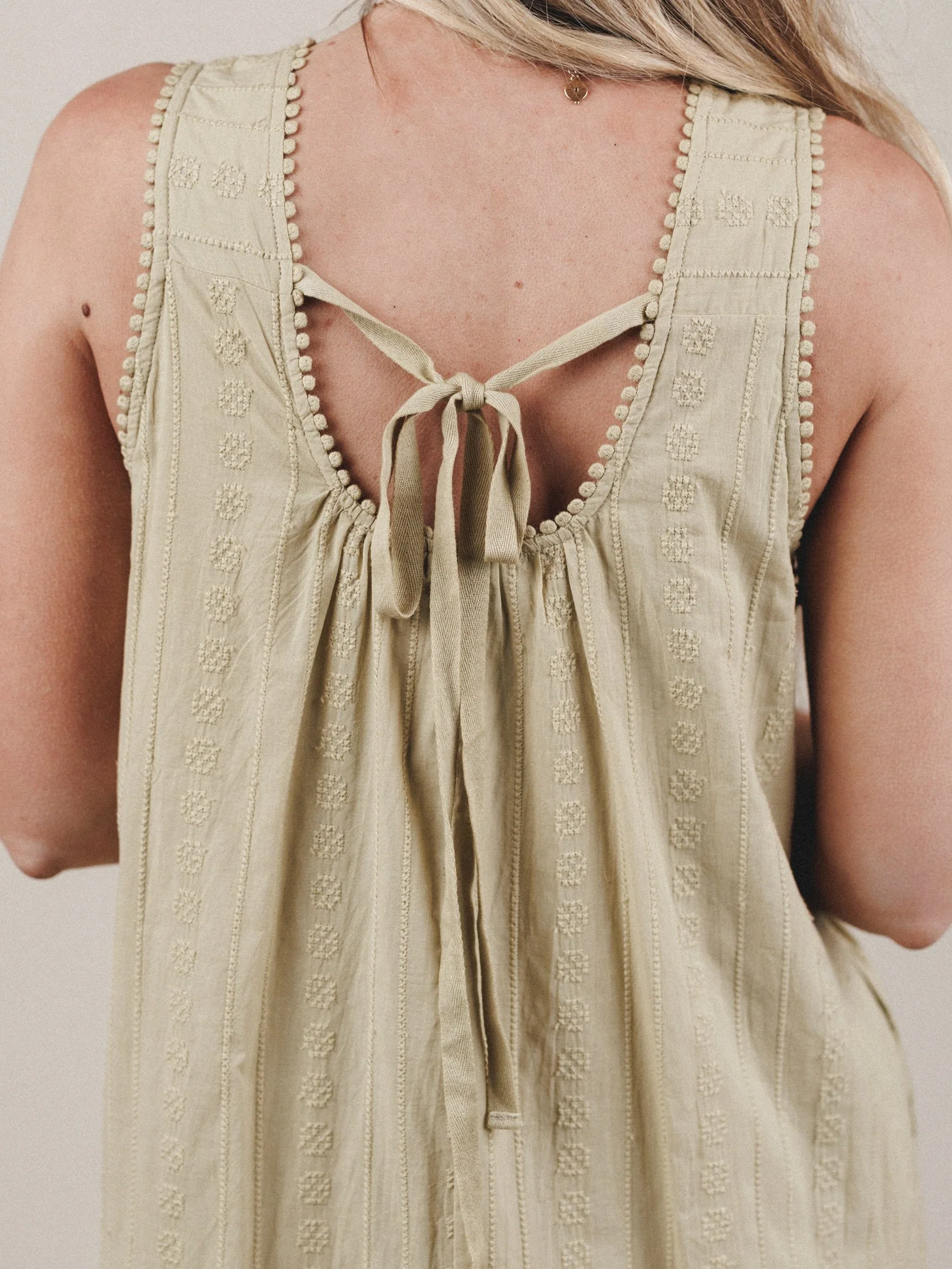 Blossom Dress - Olive - Image 6
