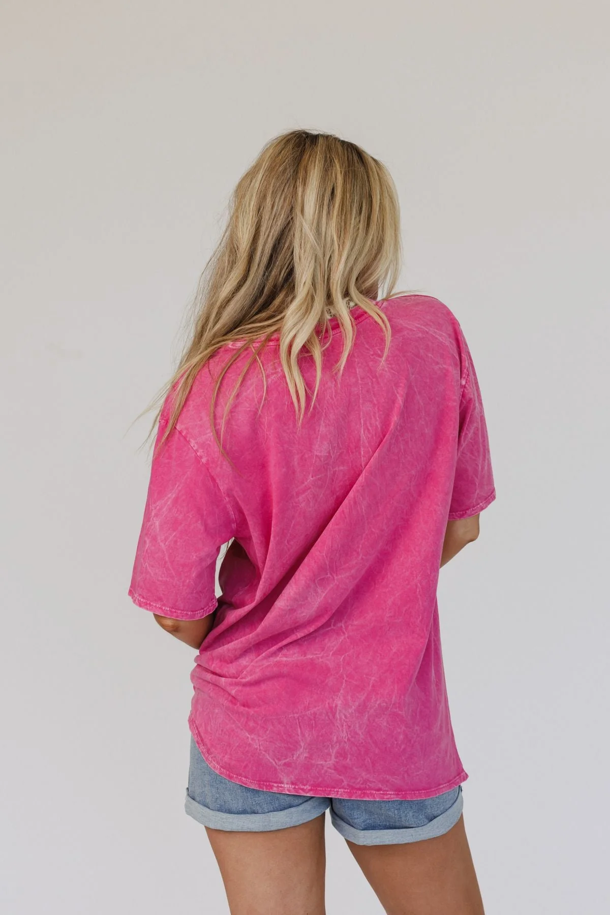 Born Free USA Graphic Tee - Magenta - Image 5