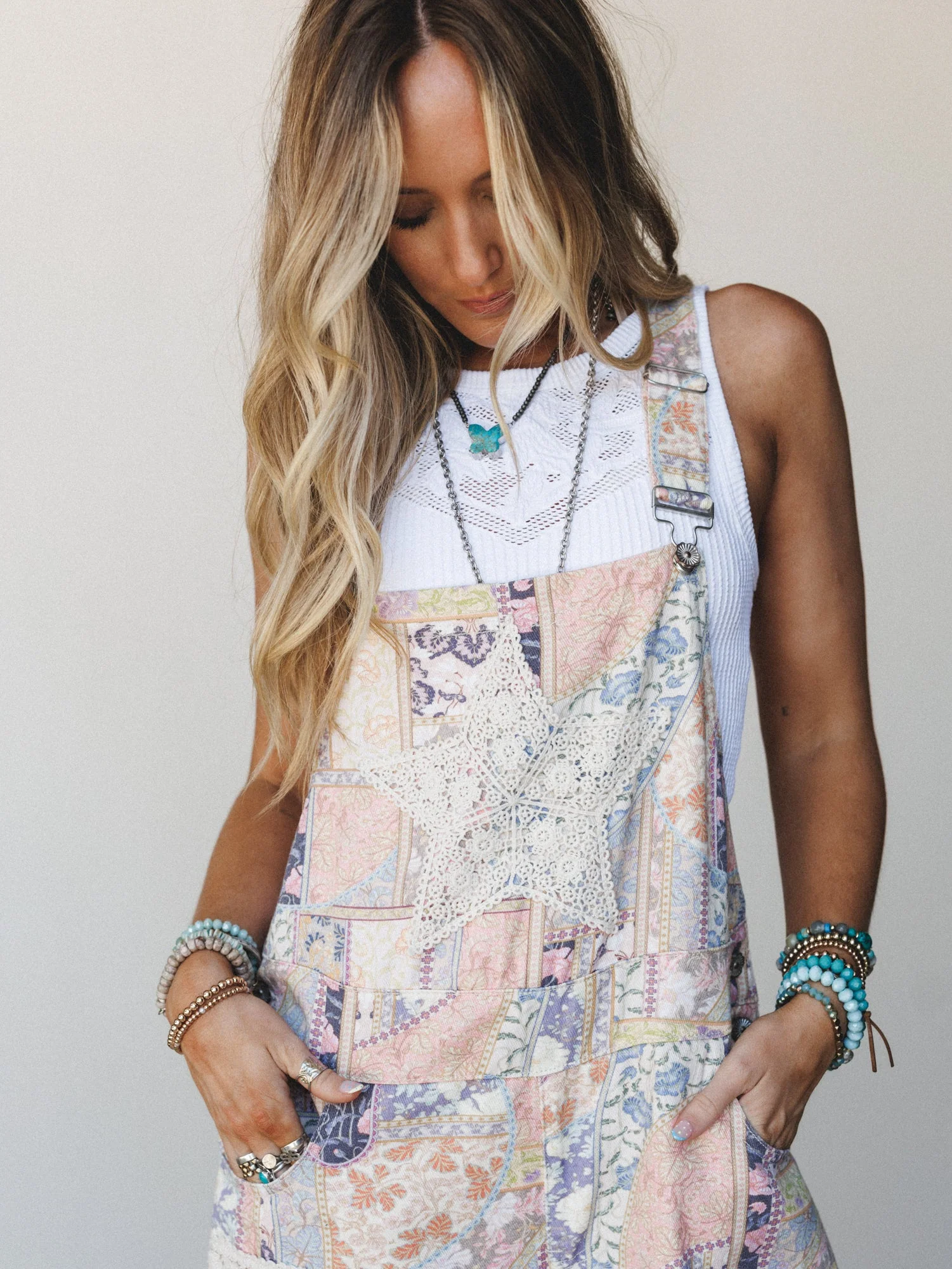 Calyra Colors Overalls - Floral Multi - Image 3