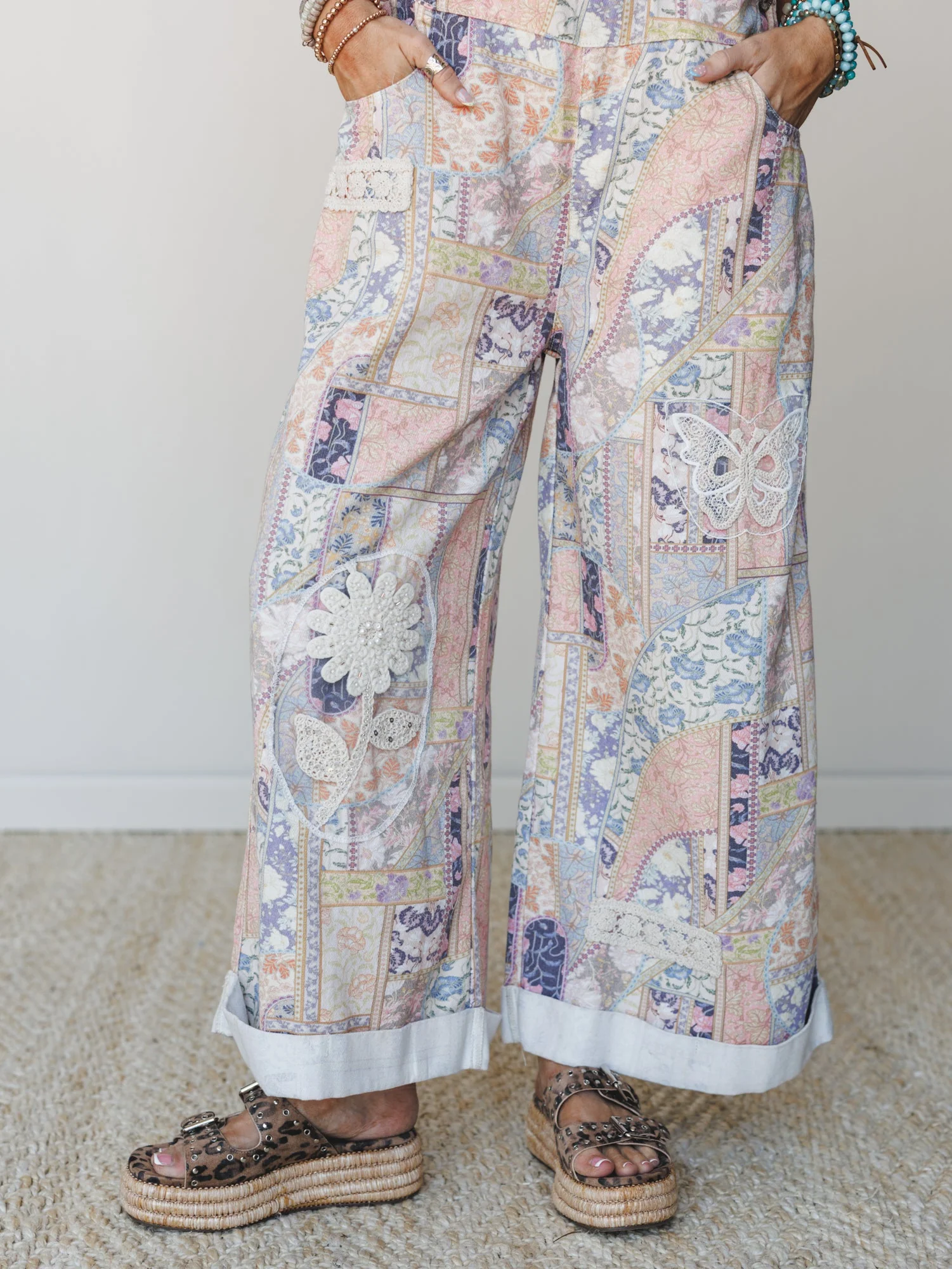 Calyra Colors Overalls - Floral Multi - Image 5
