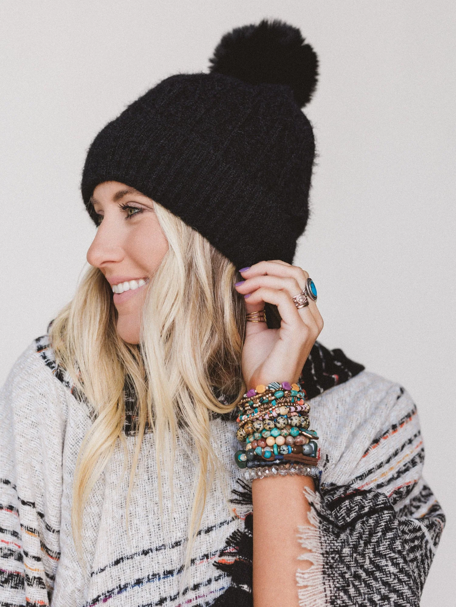 Chalet All Day Beanie - Black - Image 2