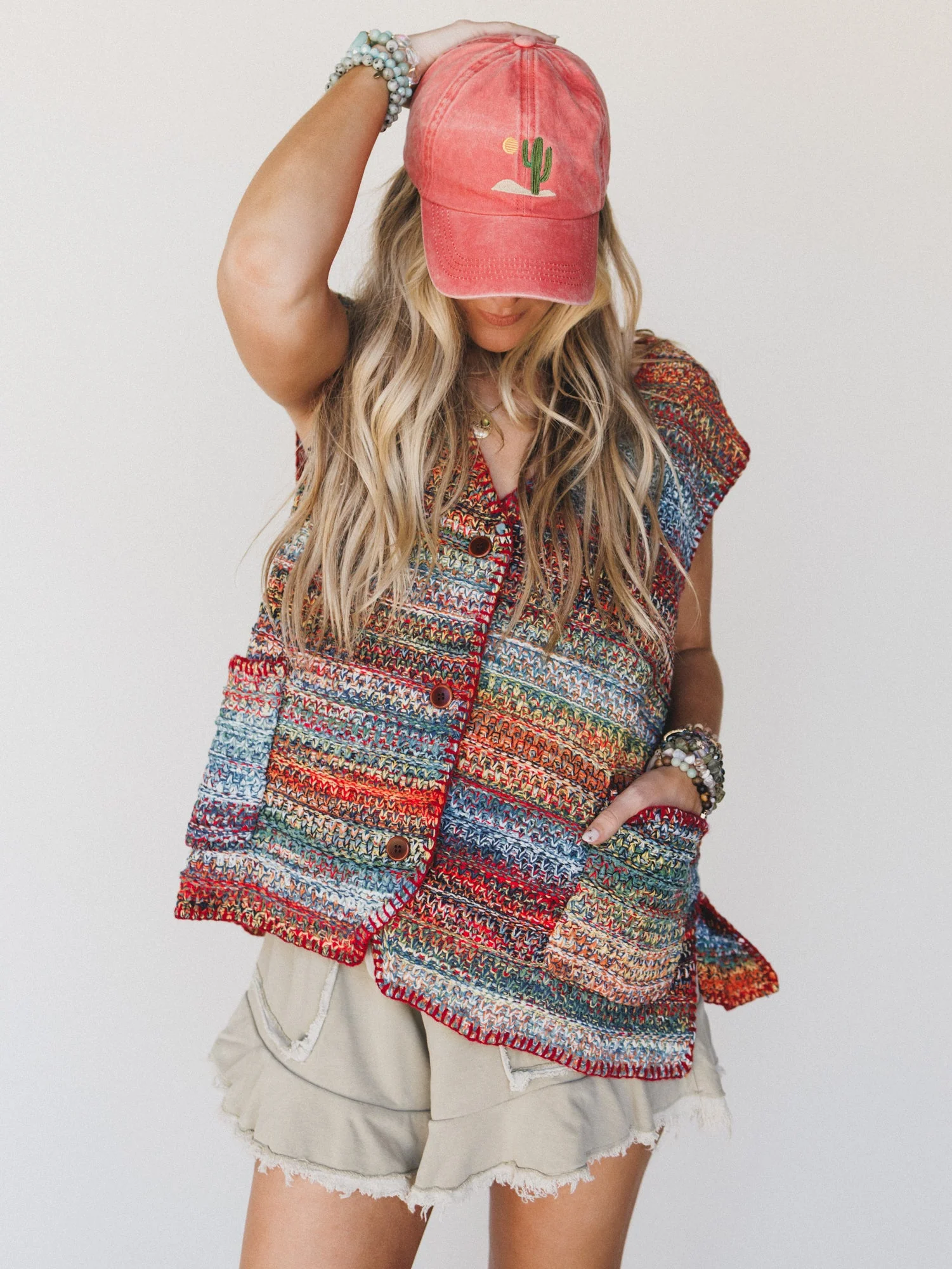 Chandler Colorful Vest - Multi - Image 6