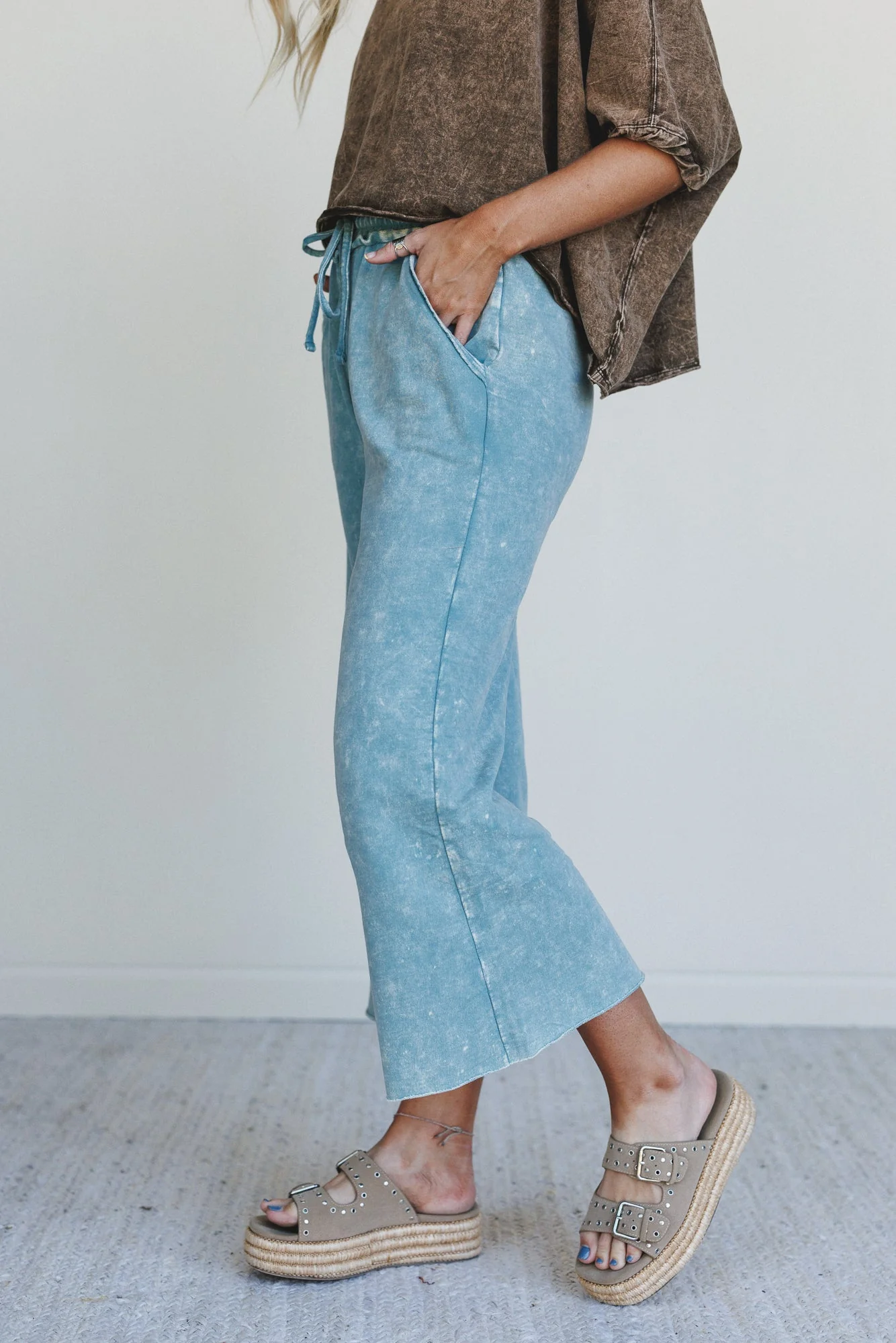City Lounge Pants - Blue - Image 2