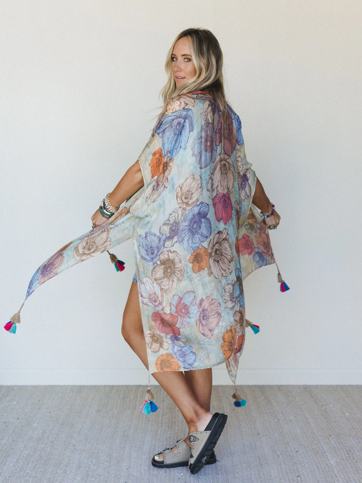 Color Dream Kimono - Blooming Field