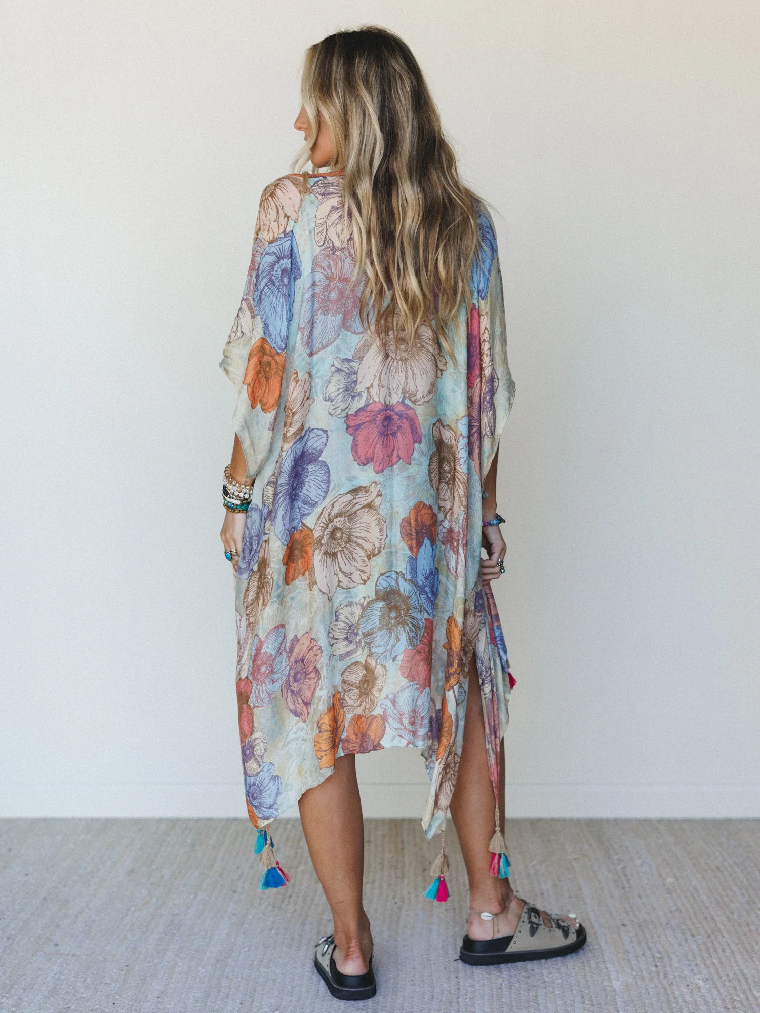 Color Dream Kimono - Blooming Field - Image 6
