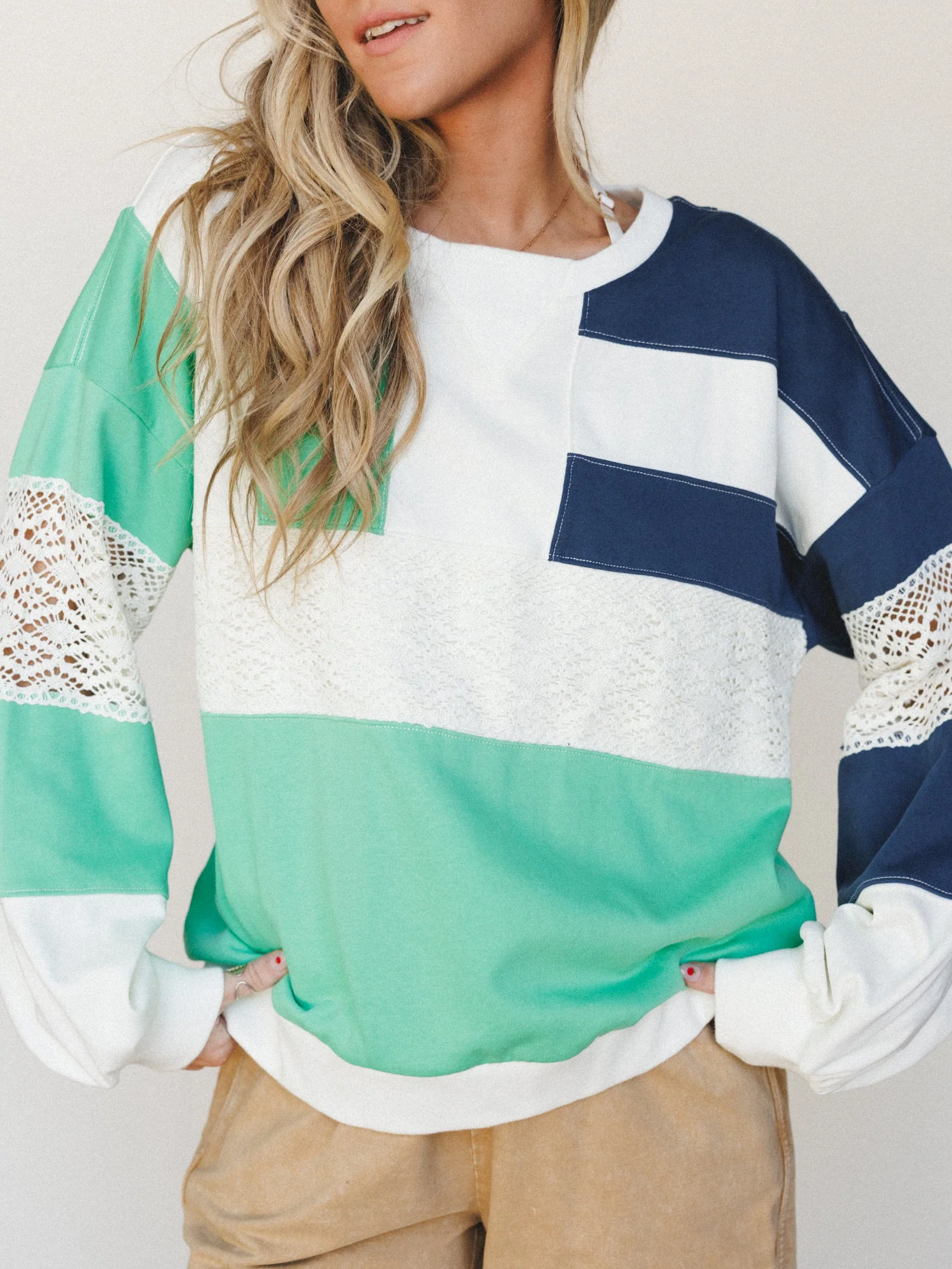 Color Story Sweatshirt - Navy - Pre Order