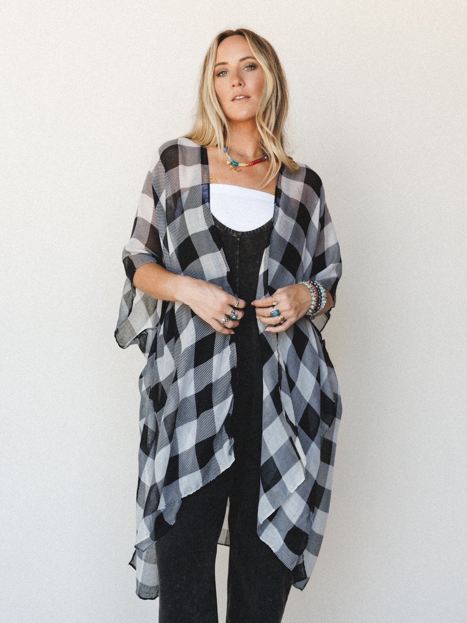 Picnic Perfect Kimono - Black - Image 4