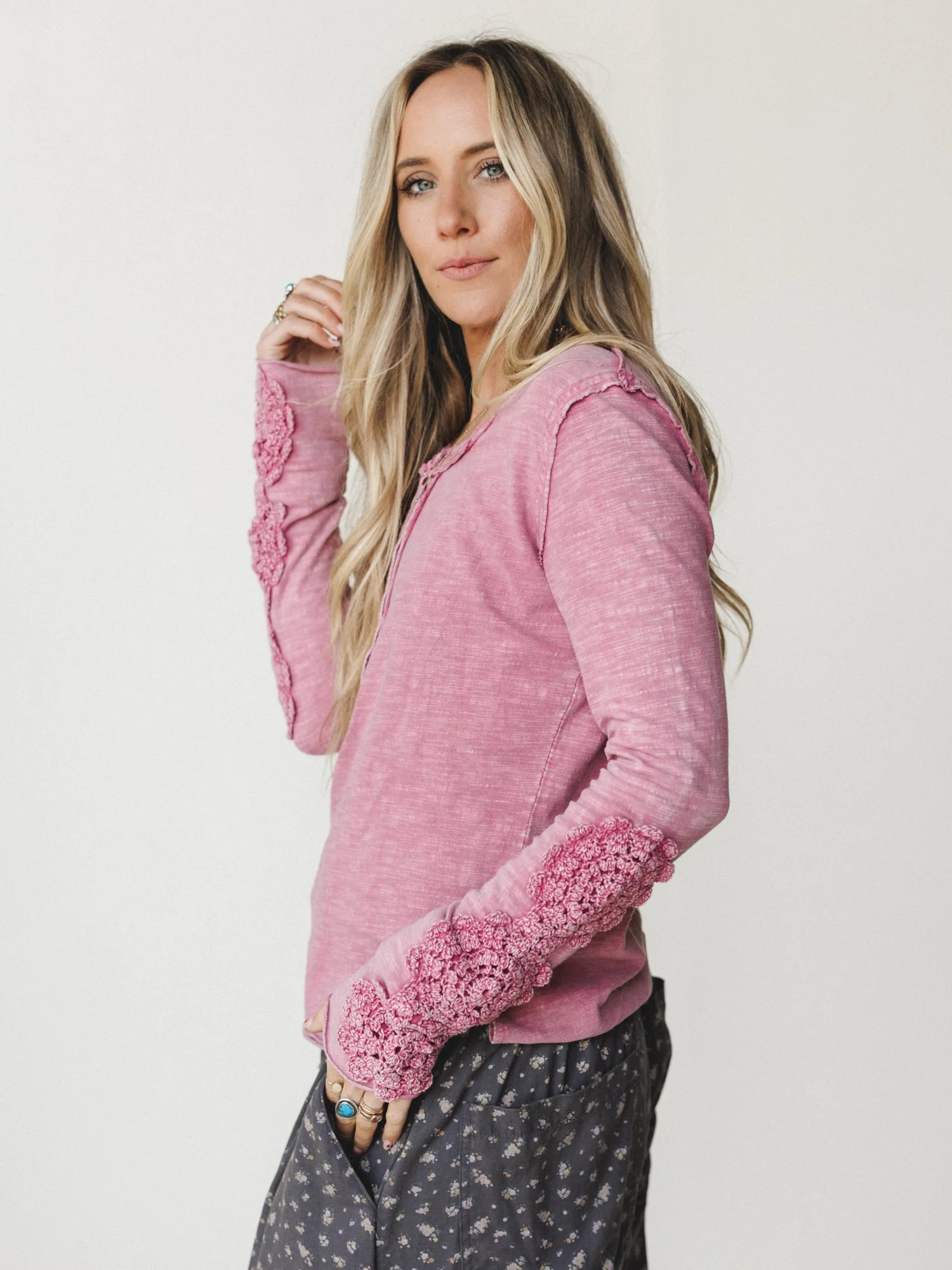 Cosmic Dust Top - Magenta - Image 4