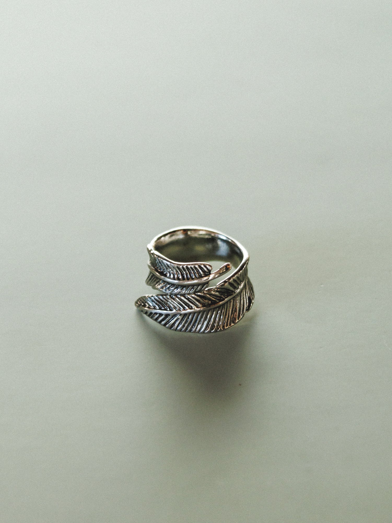 Crown Of Feathers Ring - Silver - Image 2