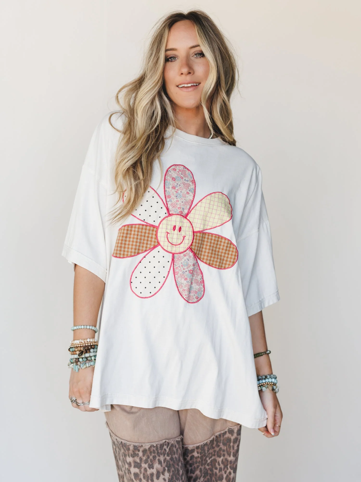 Daisy Drift Top - Off White