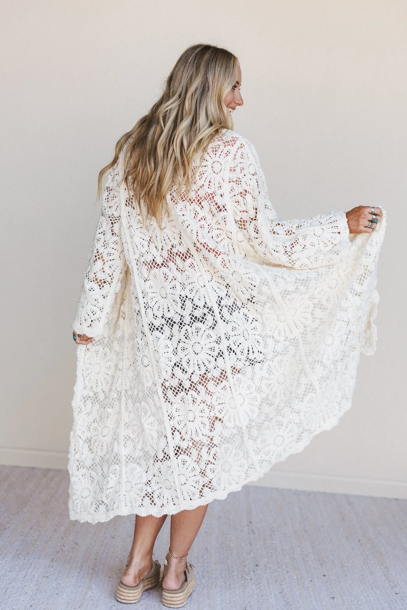 Daydreamer Duster - Cream - Image 3