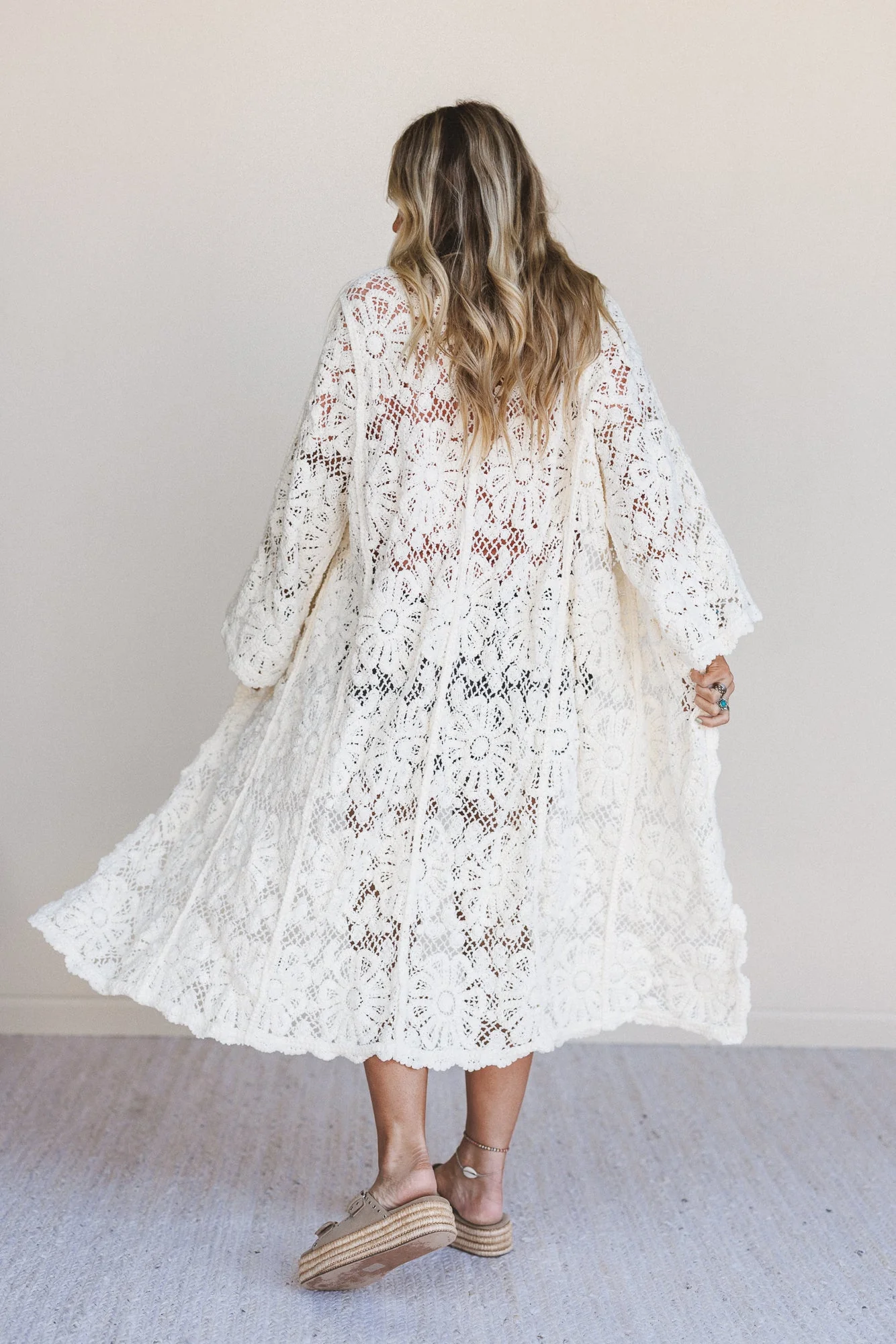 Daydreamer Duster - Cream - Image 5