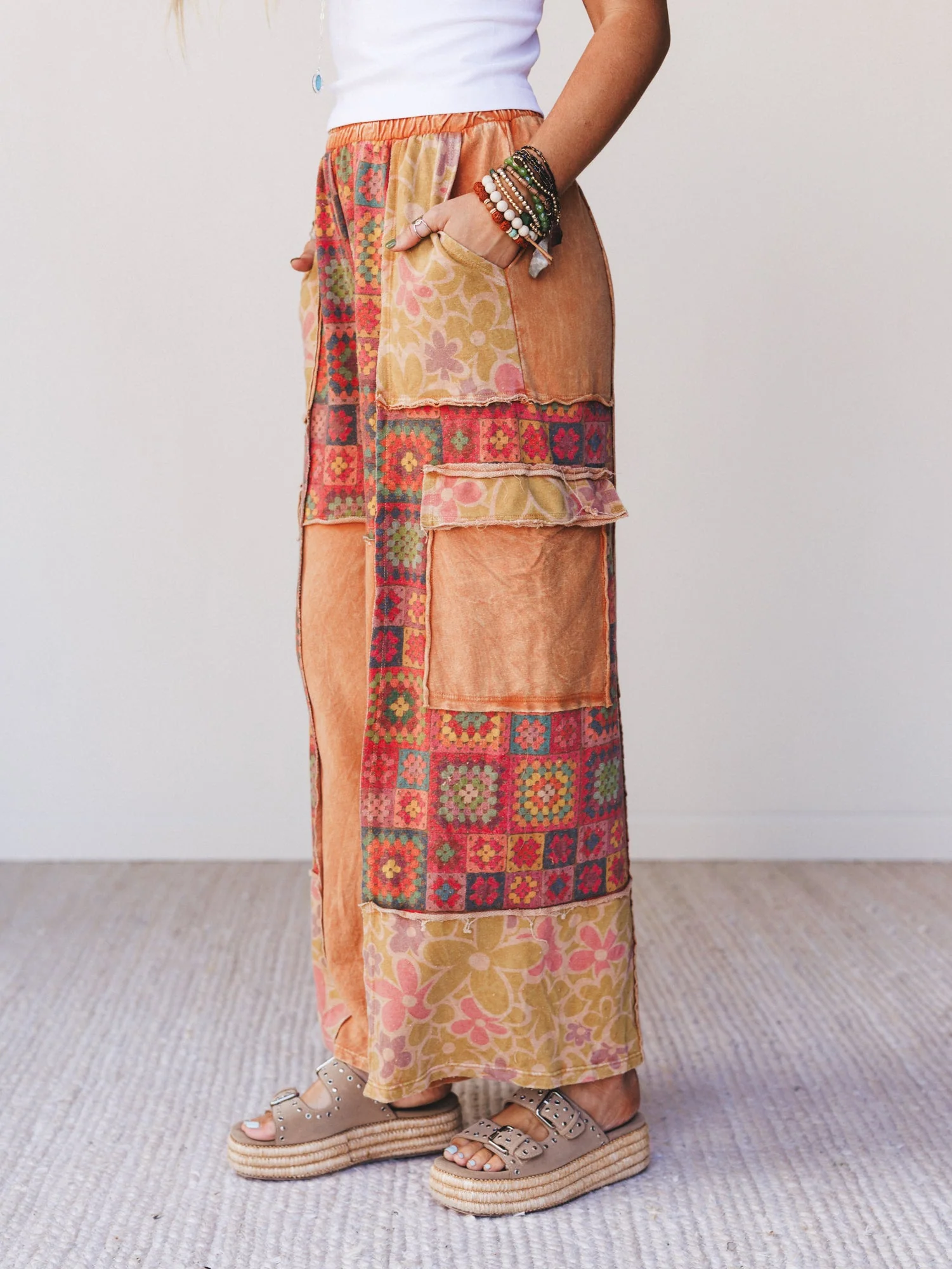 Desert Collage Pants - Camel - Image 4