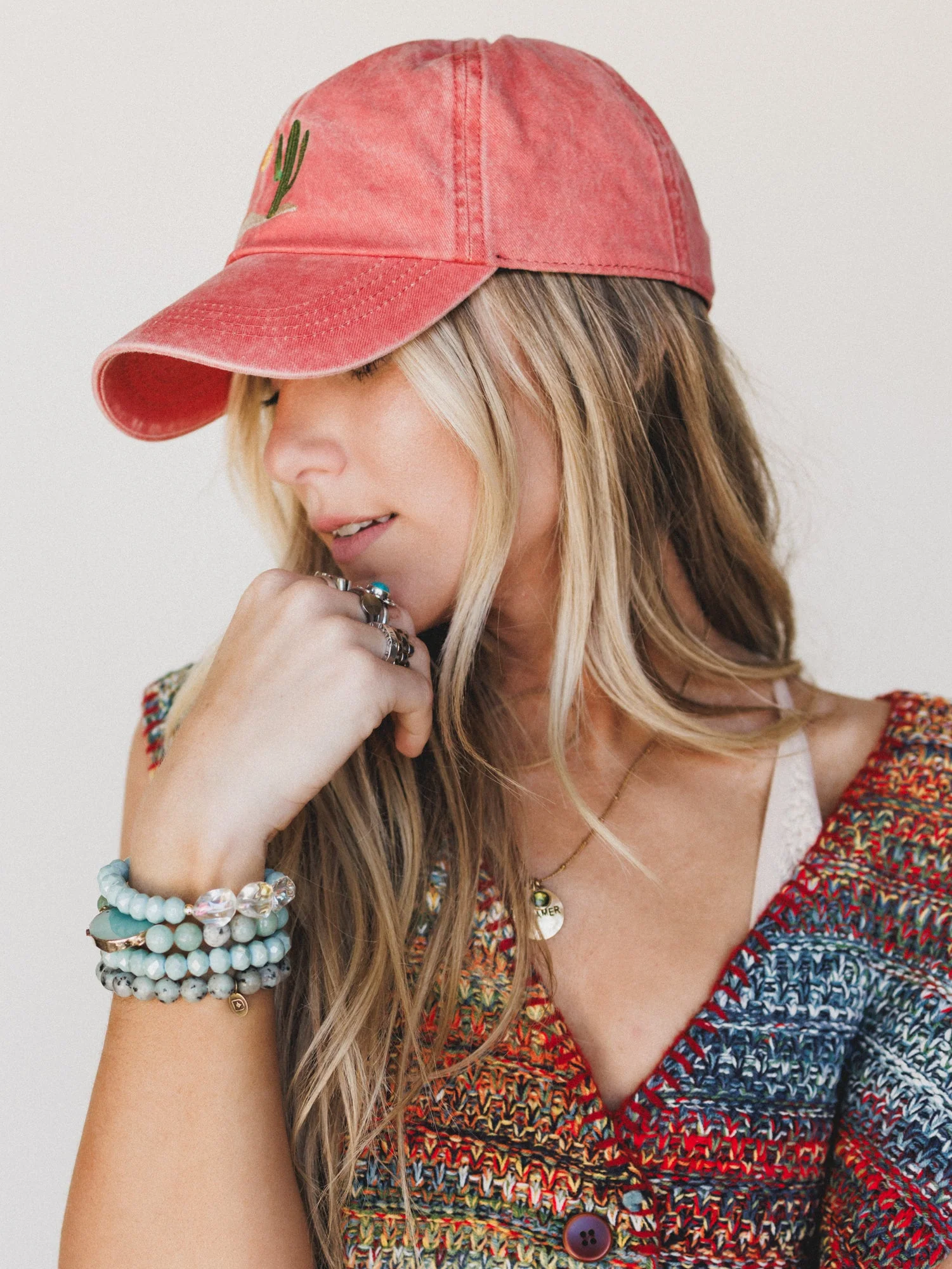 Desert Dreaming Baseball Hat - Burnt Orange - Image 3