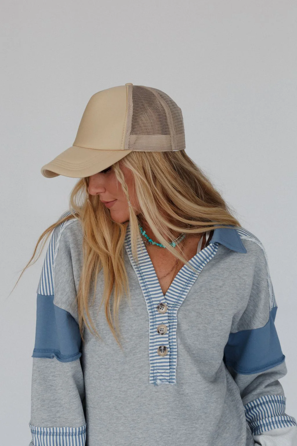 Desert Drift Trucker Hat - Khaki - Image 10