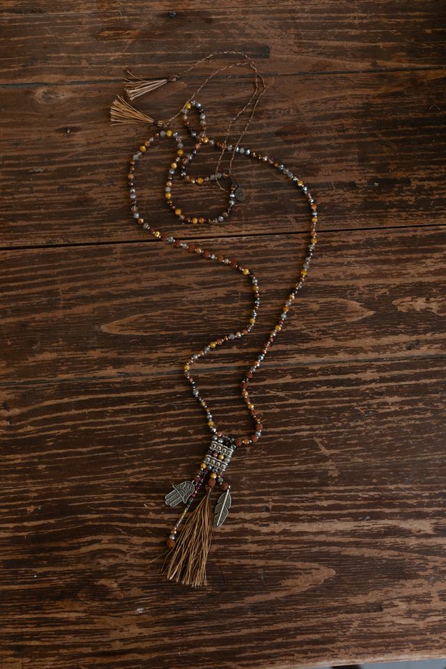 Desert Flight Necklace - Orange - Image 8