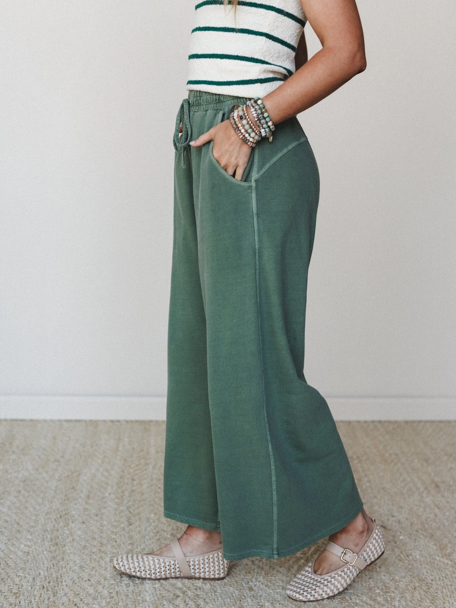 Divine Solistice 3 Piece OOTW Set - Dark Green - Image 9