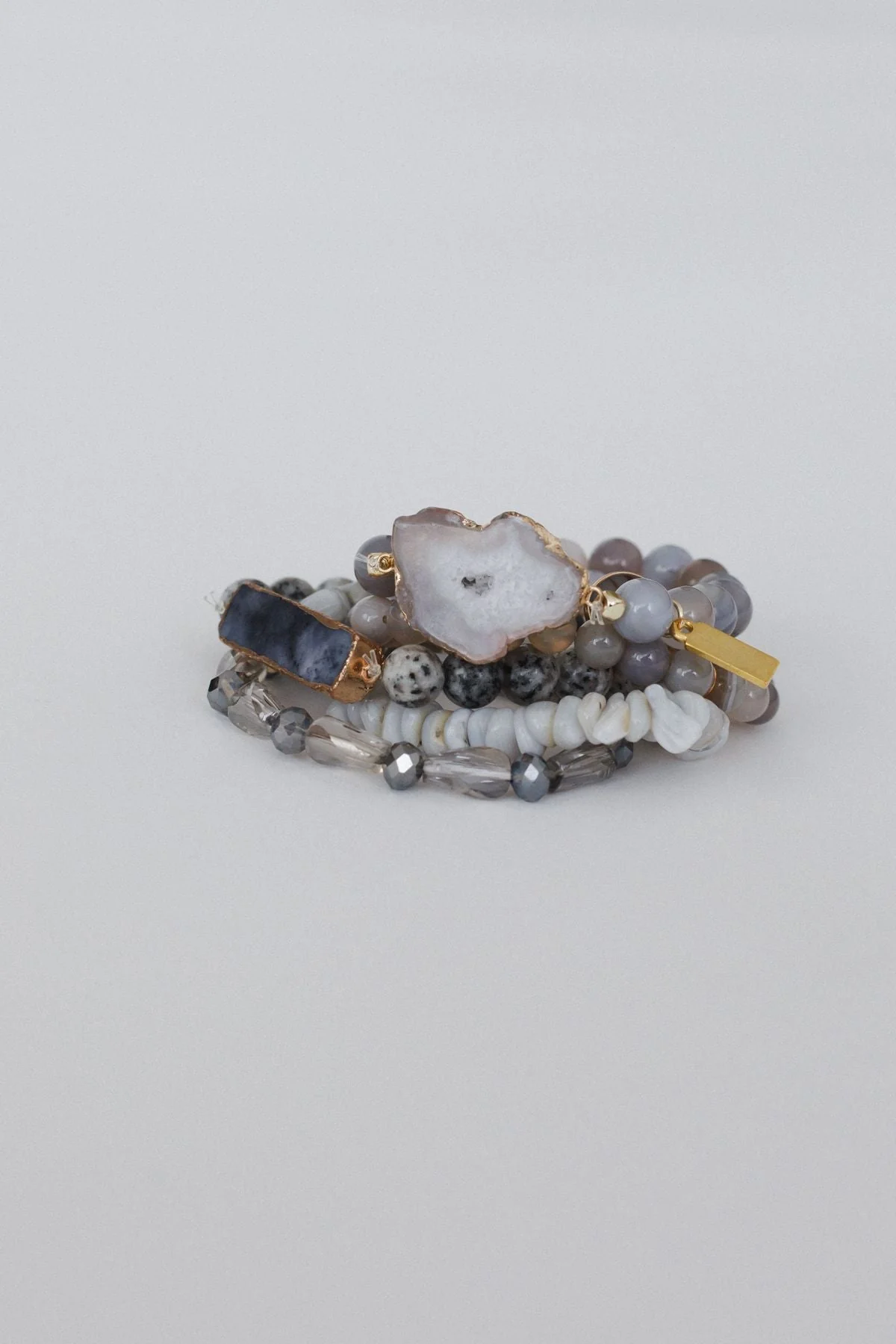Dove Bracelet Set - Gray - Image 4