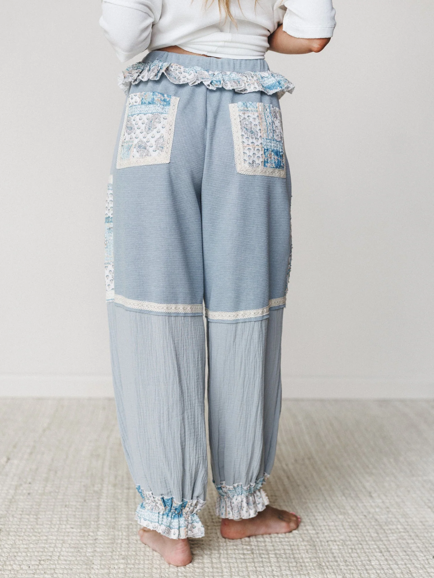 Dream Escape Pants - Ash Blue - Image 4