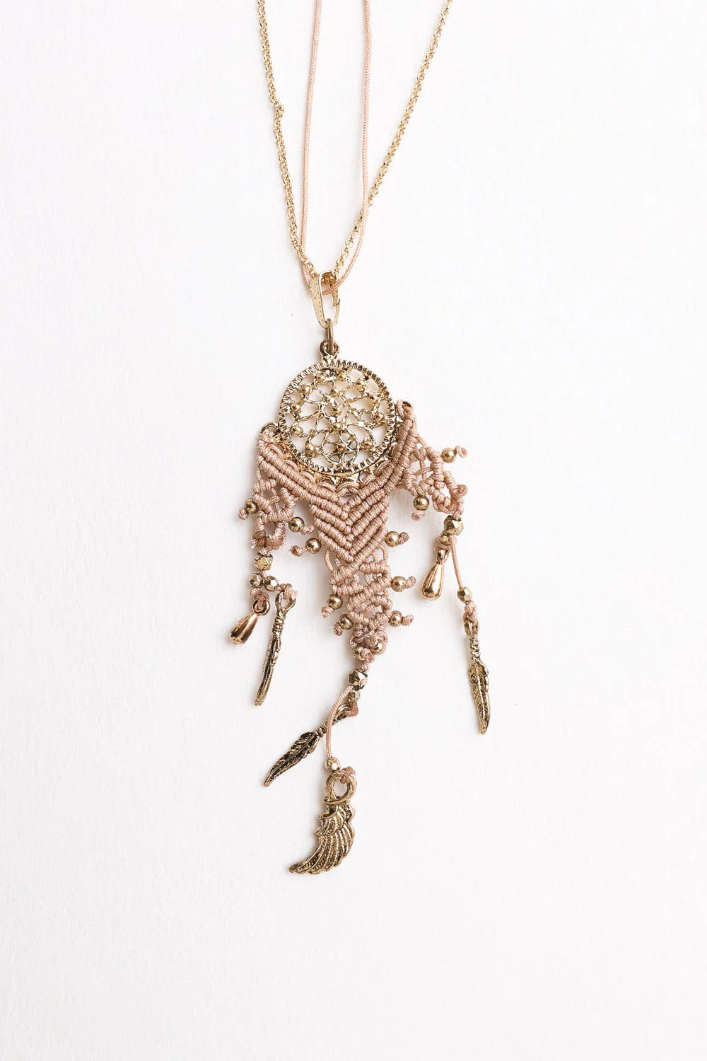 Dream Forever Woven Necklace - Gold - Image 4