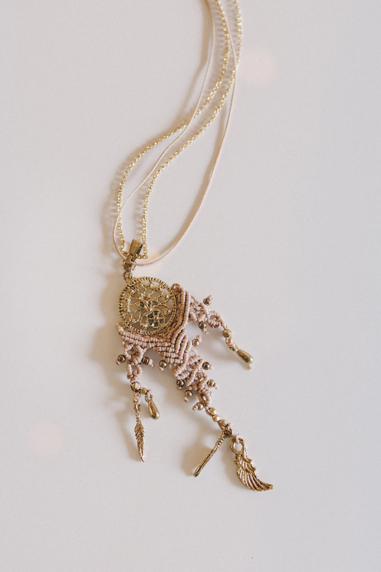 Dream Forever Woven Necklace - Gold - Pre Order