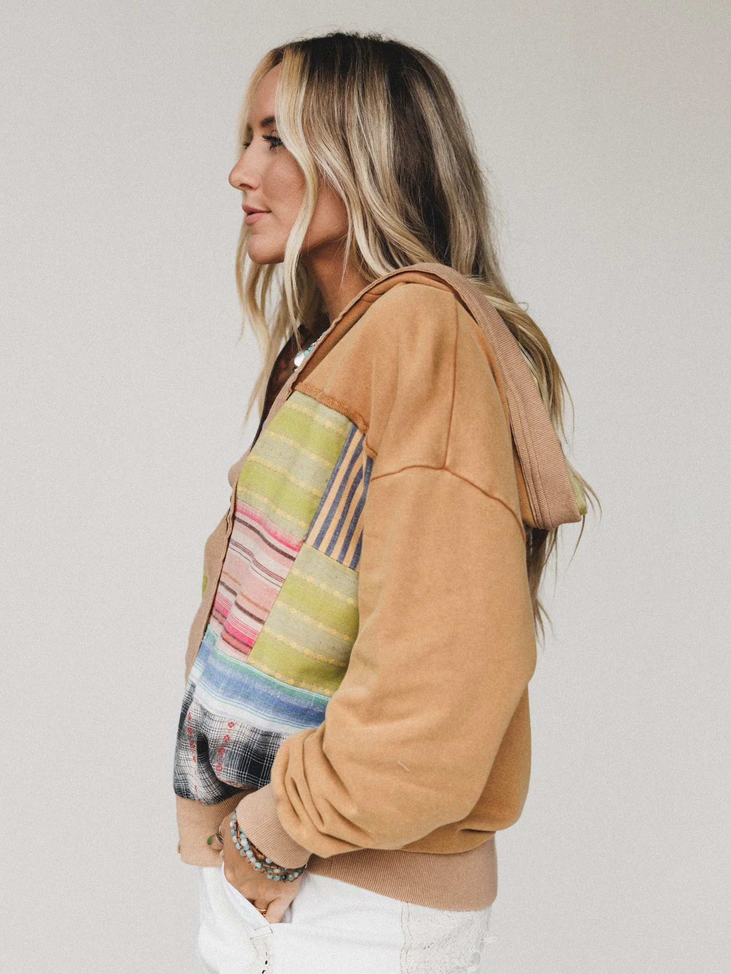Dream In Thread Jacket - Camel - Image 2