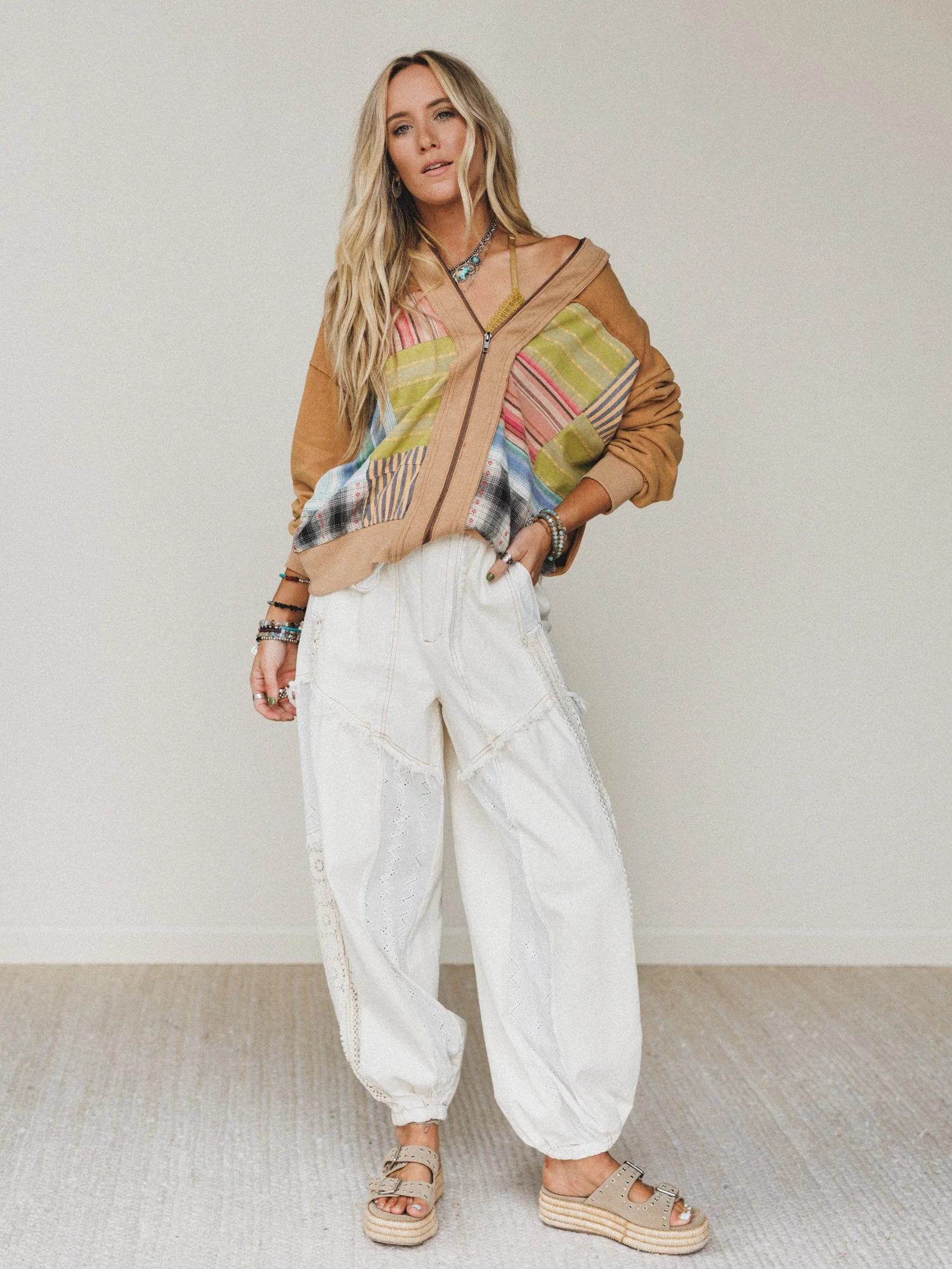 Dream In Thread Jacket - Camel - Image 3