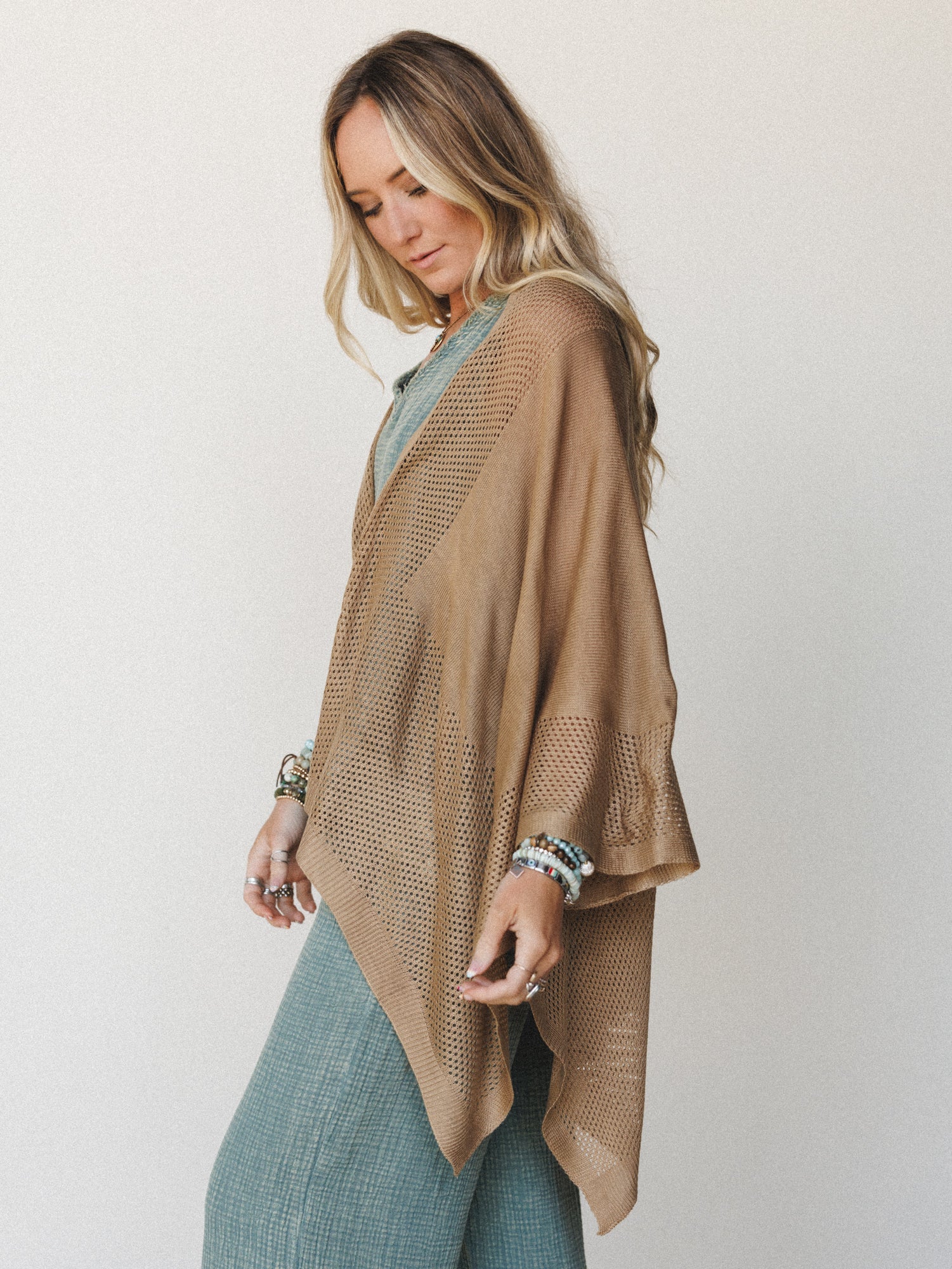 Dreamscape Kimono - Camel - Image 2