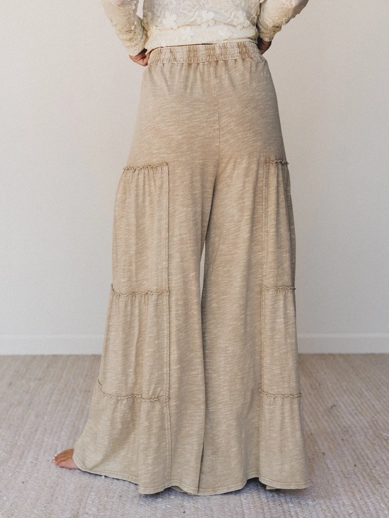 Everyday Adventure Tiered Pants - Tan - Image 5