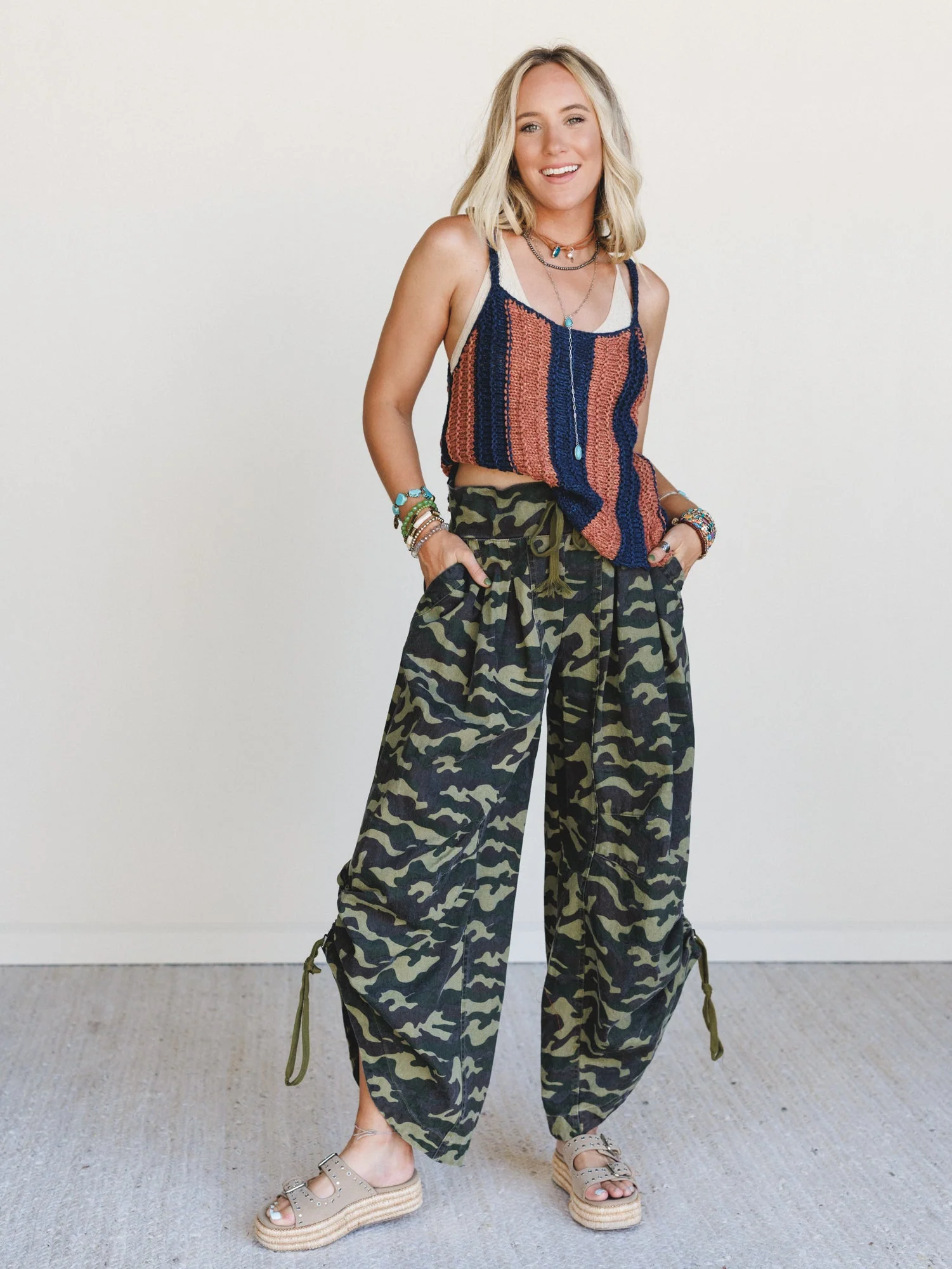 Field Trip Camo Pants - Green Multi - Image 4