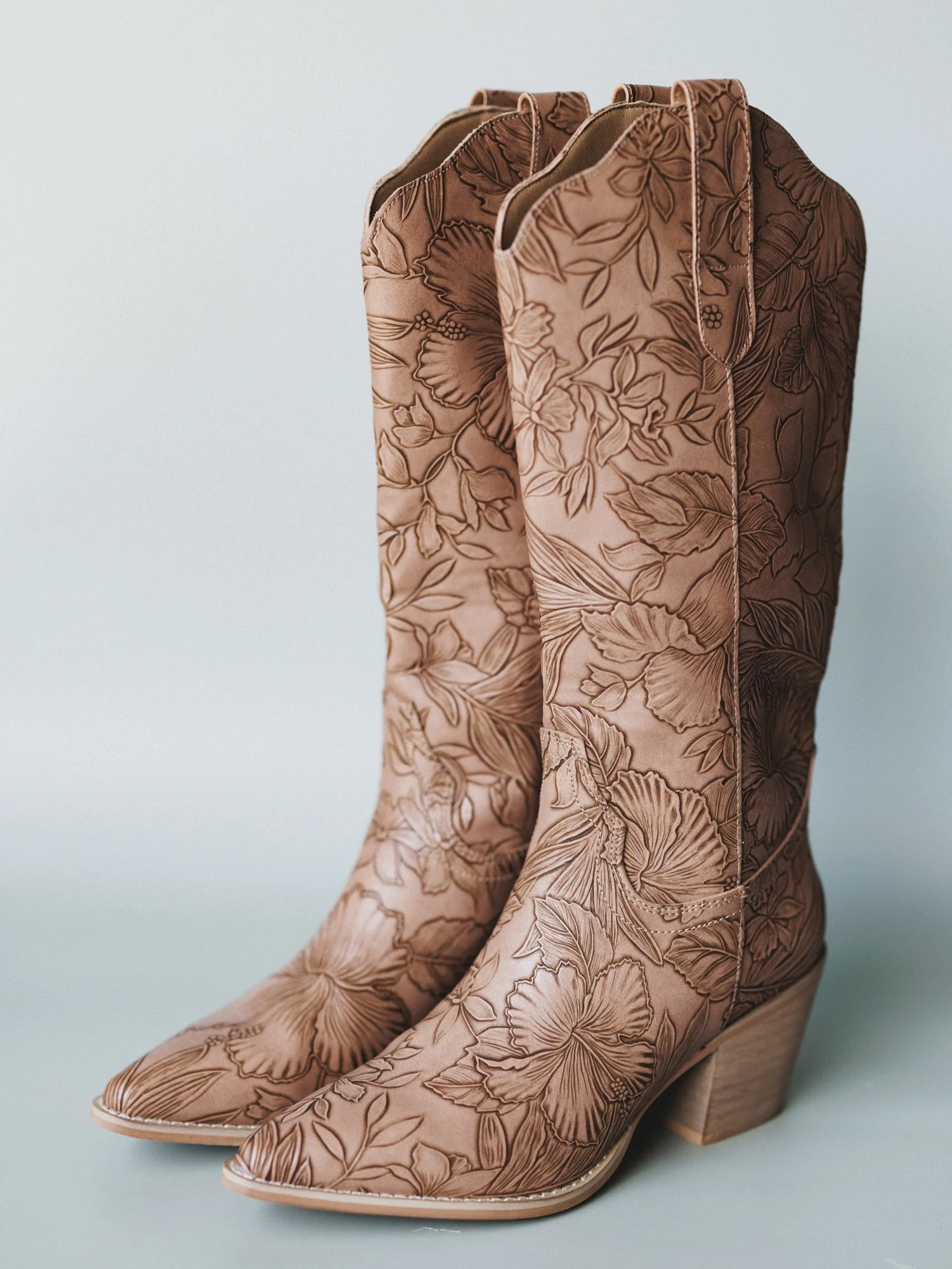 Flora Boot - Brown Floral - Image 6