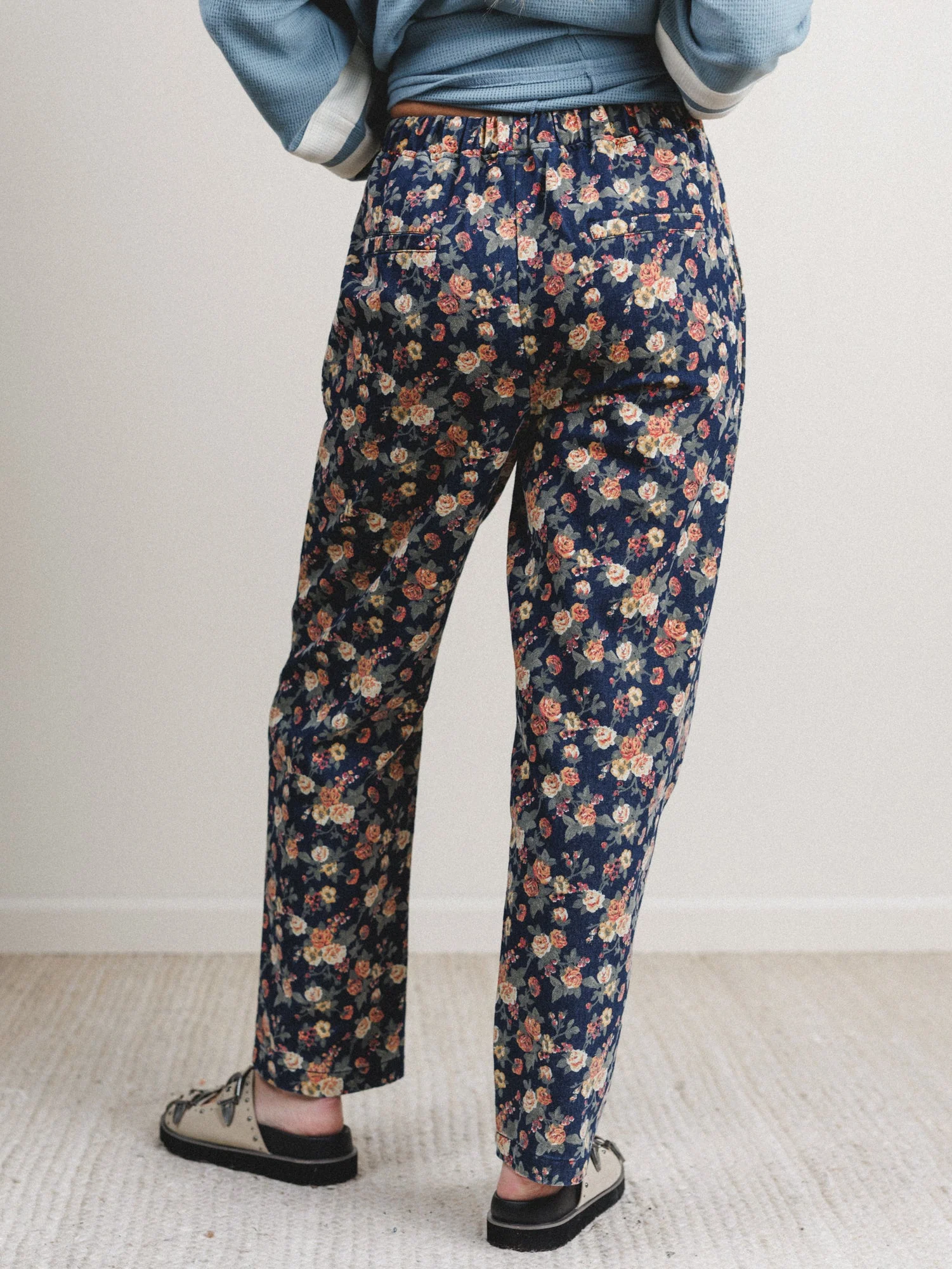 Flower Patch Jeans - Denim - Image 5